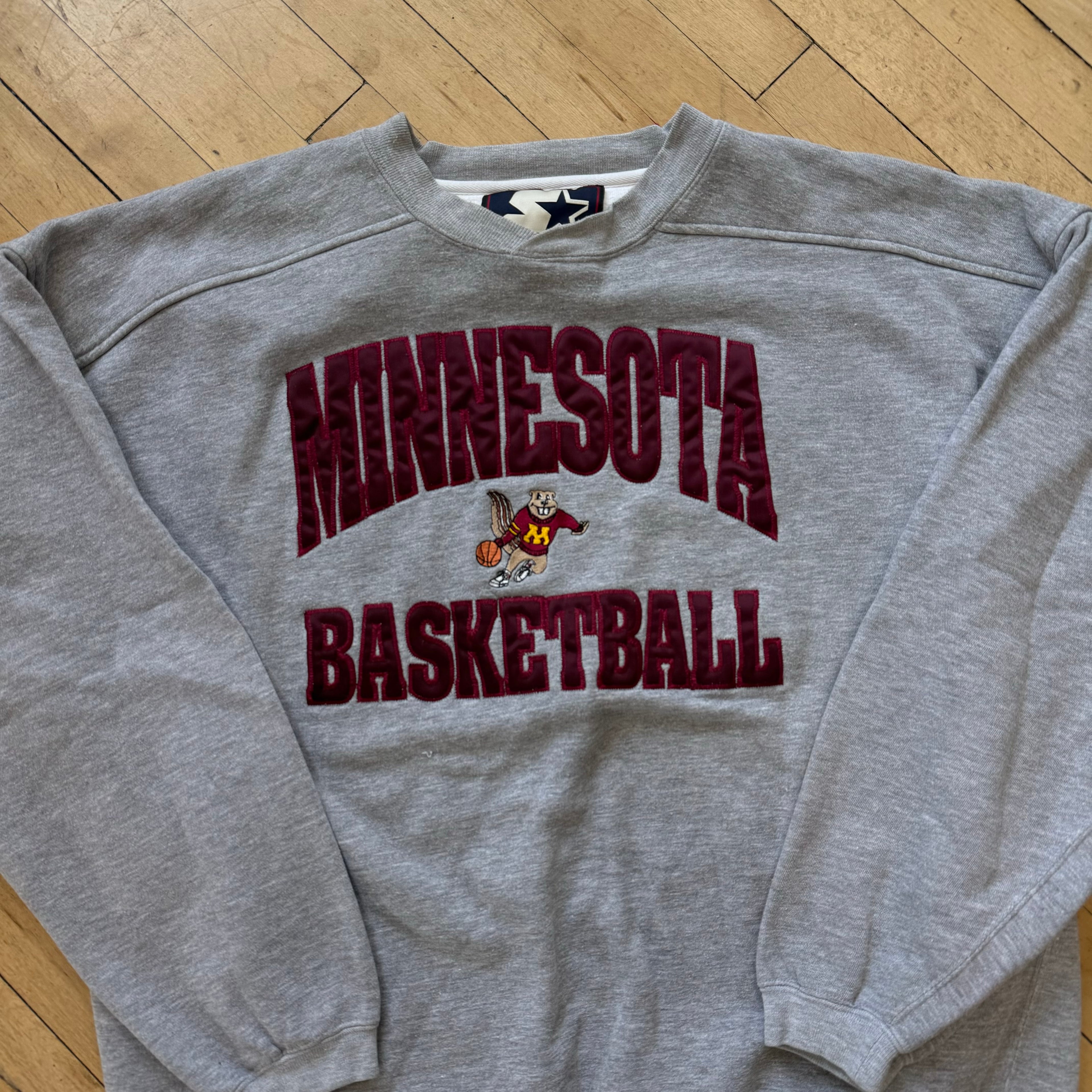 Vintage Starter Minnesota Gophers CrewNeck Sz XL
