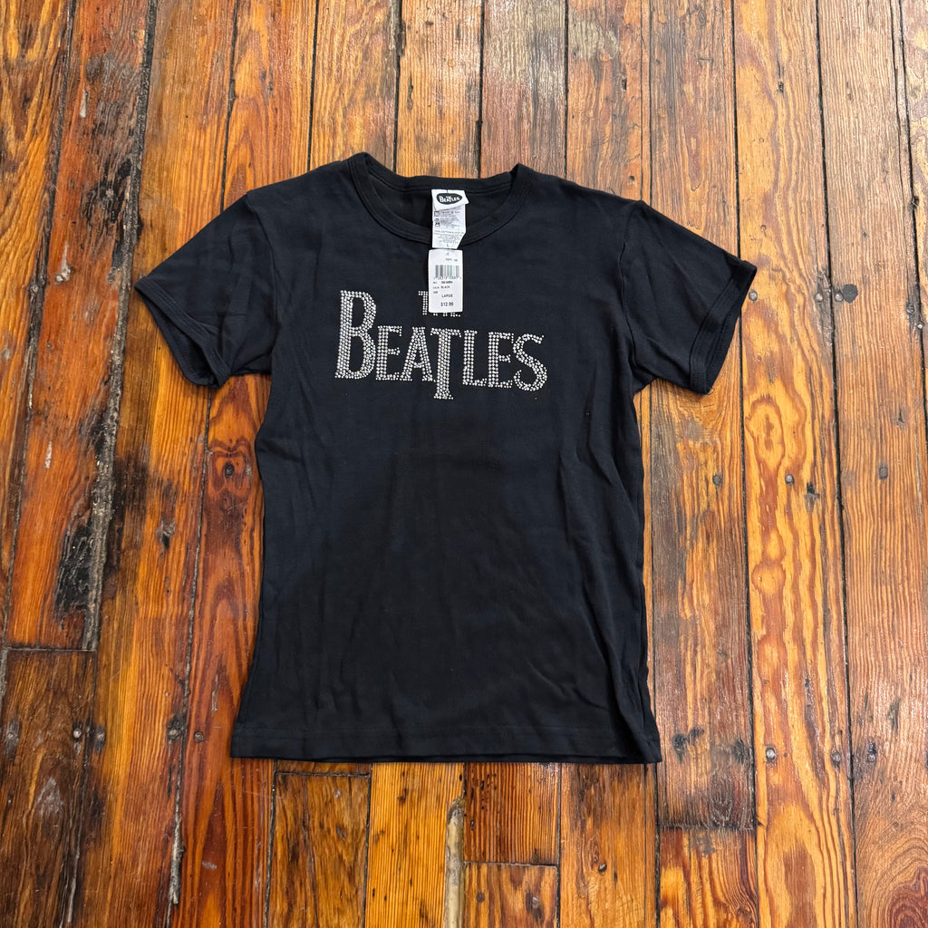 Vintage Bedazzled The Beatles T-shirt Sz L