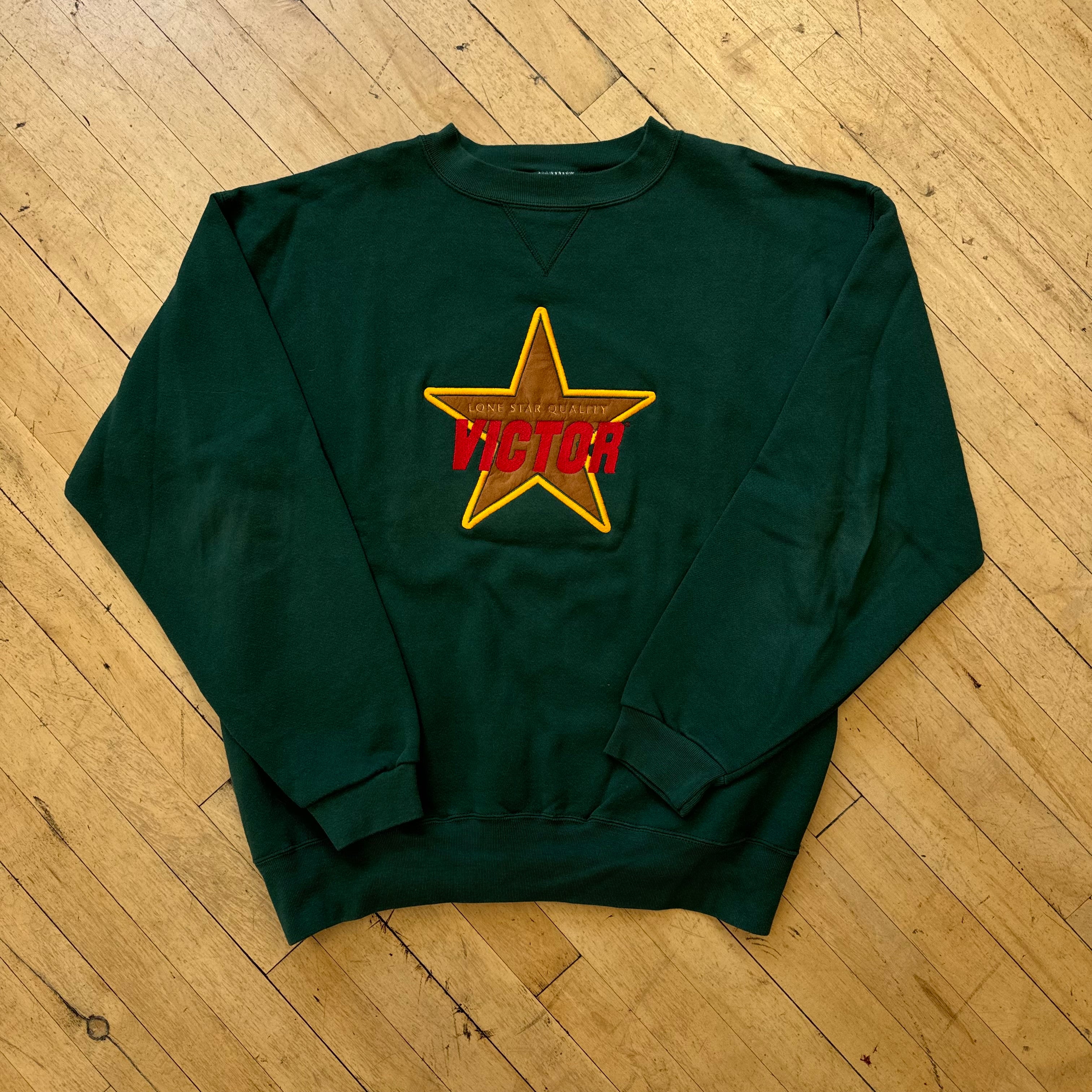 Vintage Lone Star Quality Victor CrewNeck Sz L