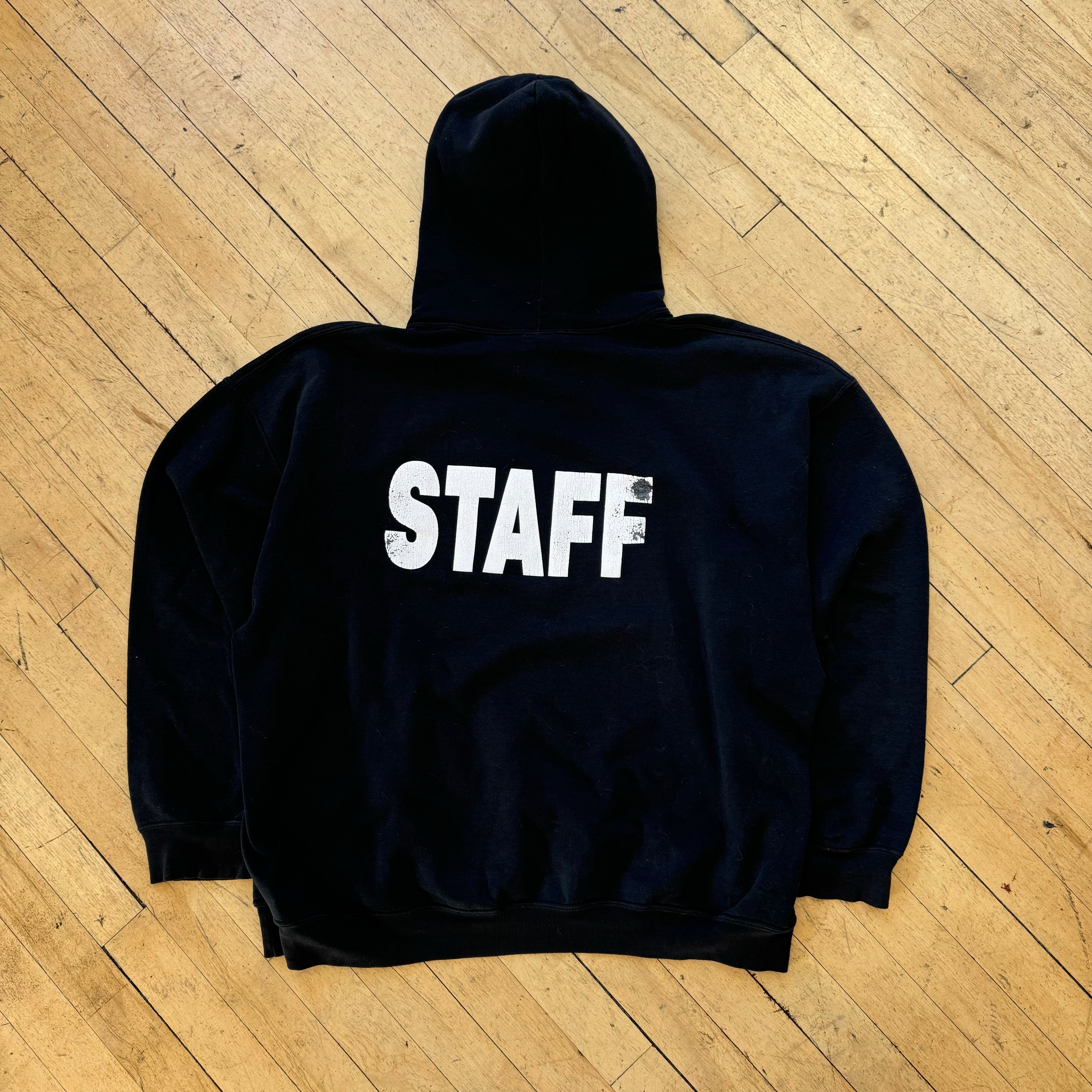 Vintage Dandy Dans Staff Hoodie Sz XL