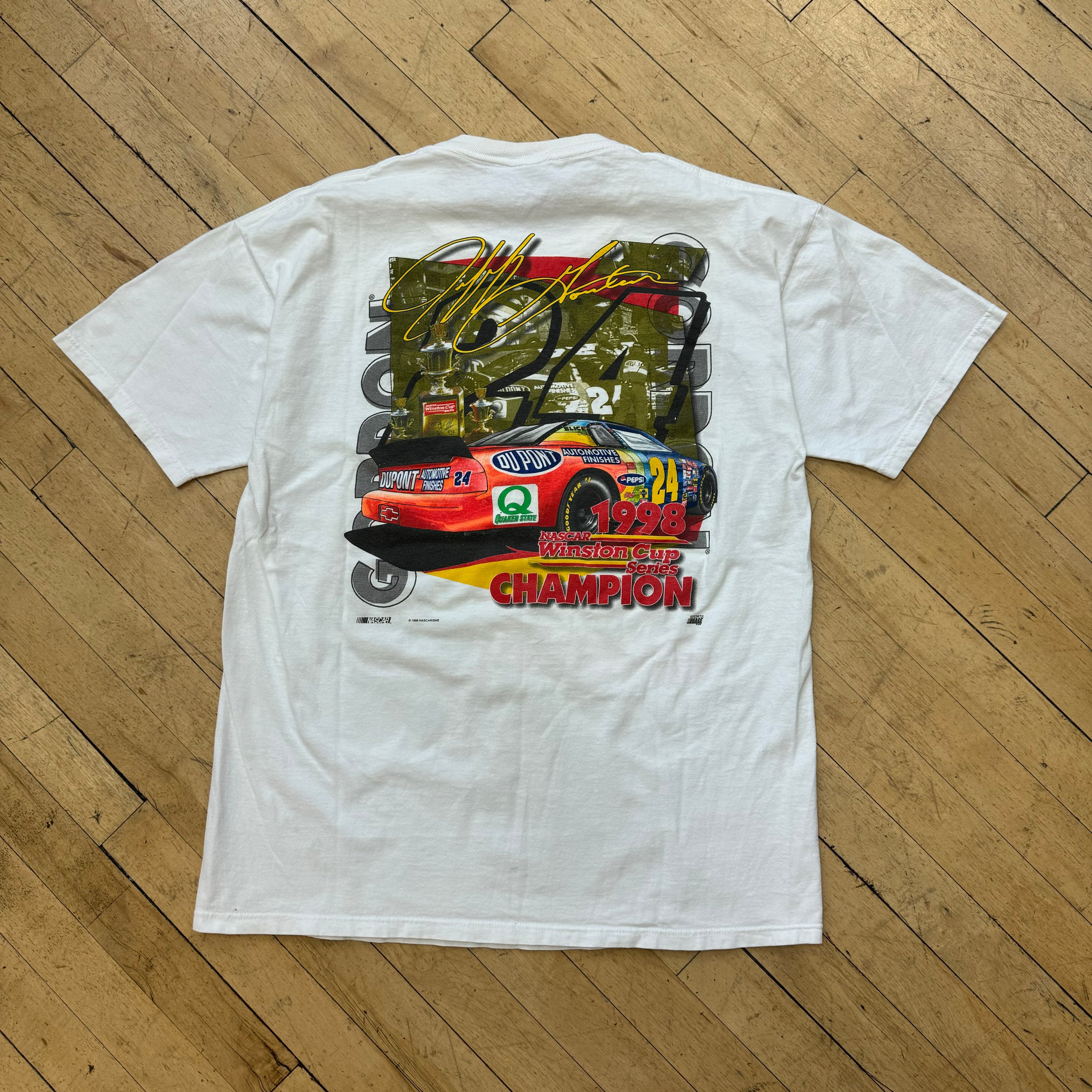 Vintage Nascar Winston Cup Champion T-shirt Sz L