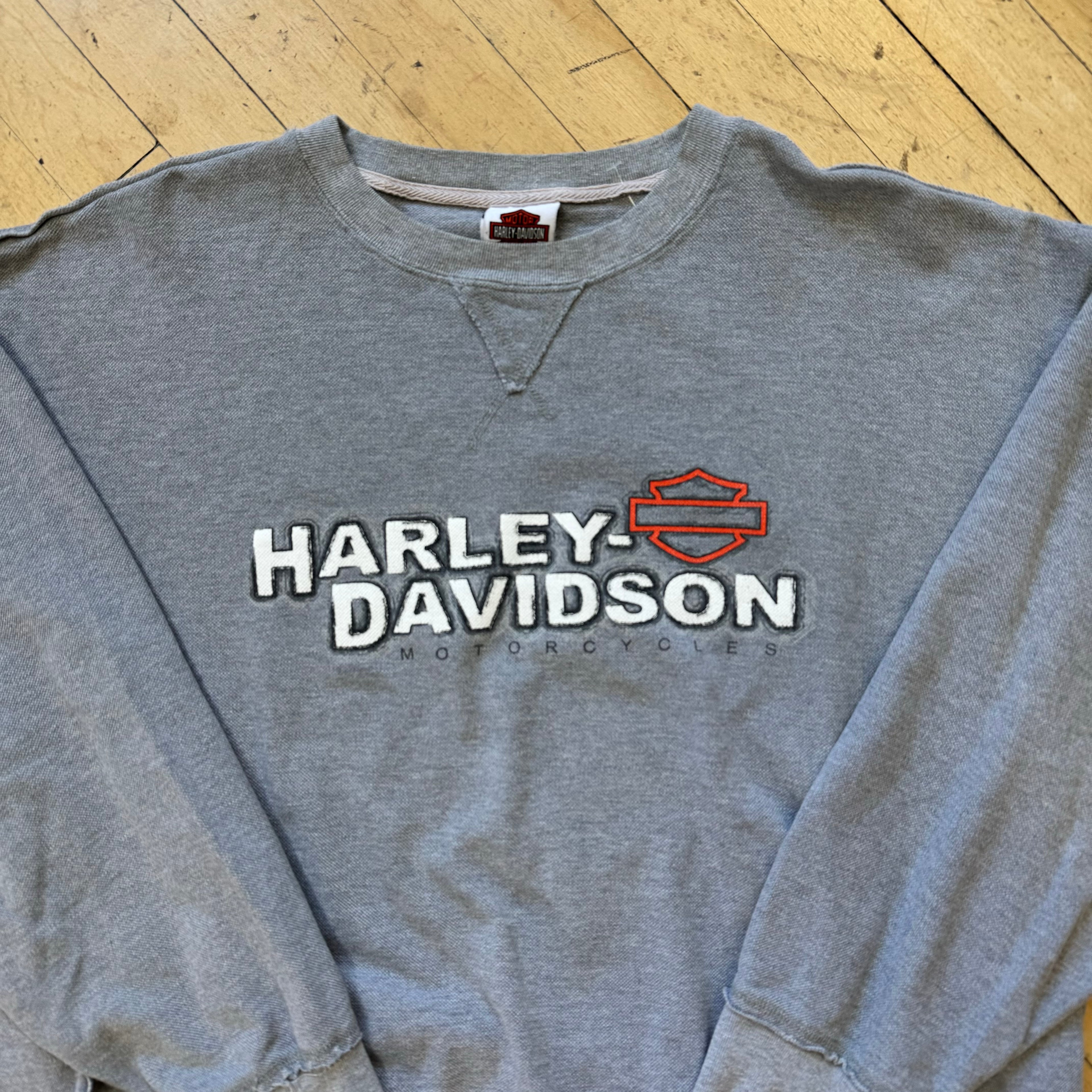 Y2K Harley Davidson Crewneck Sz  L