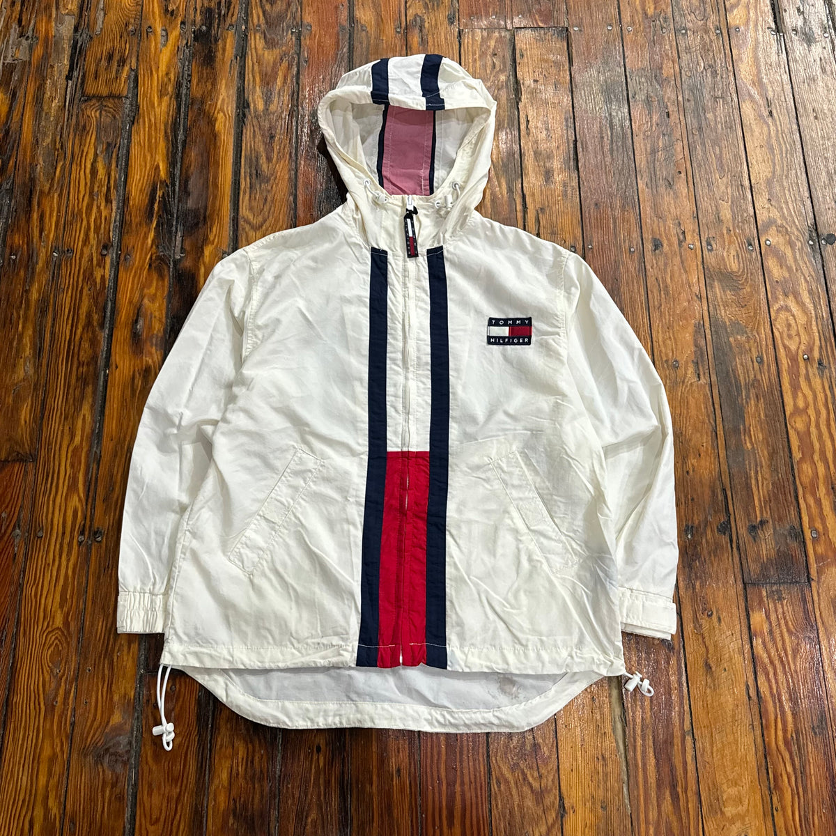 Vintage Tommy Hilfiger Windbreaker Jacket Sz L