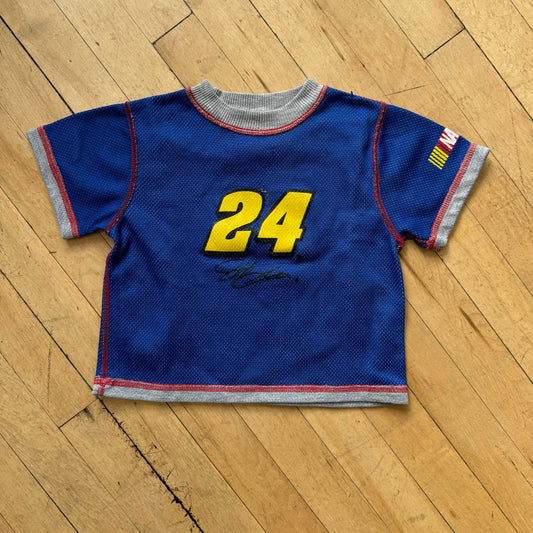 Vintage Reversible Nascar #24 T-shirt Sz 3T