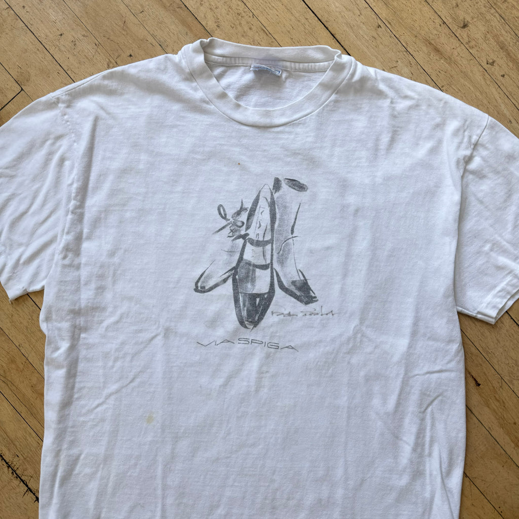 Vintage Viaspiga A Shoe is Born T-shirt Sz XL