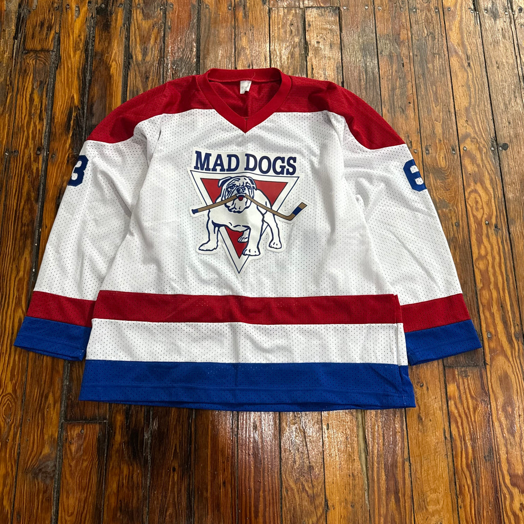 Vintage Mad Dogs Hockey Jersey Sz XL