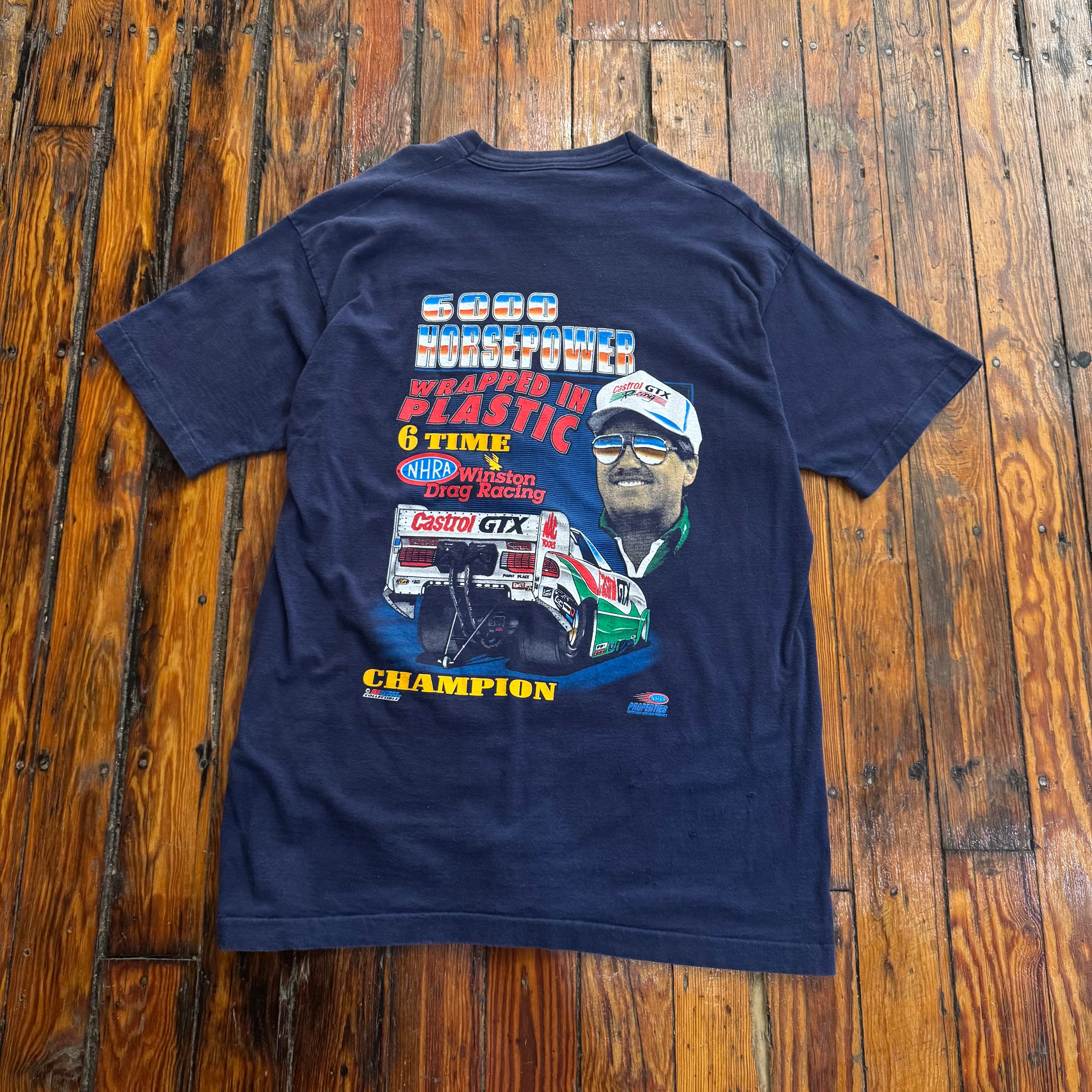 Vintage Winston Drag Race Champion T-shirt Sz XL