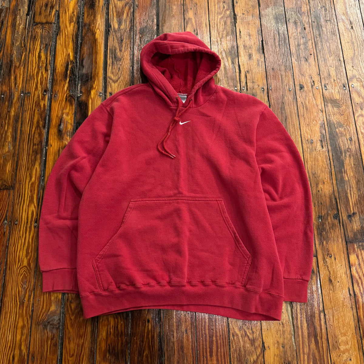 Vintage Nike Center Swoosh Hoodie Sz L