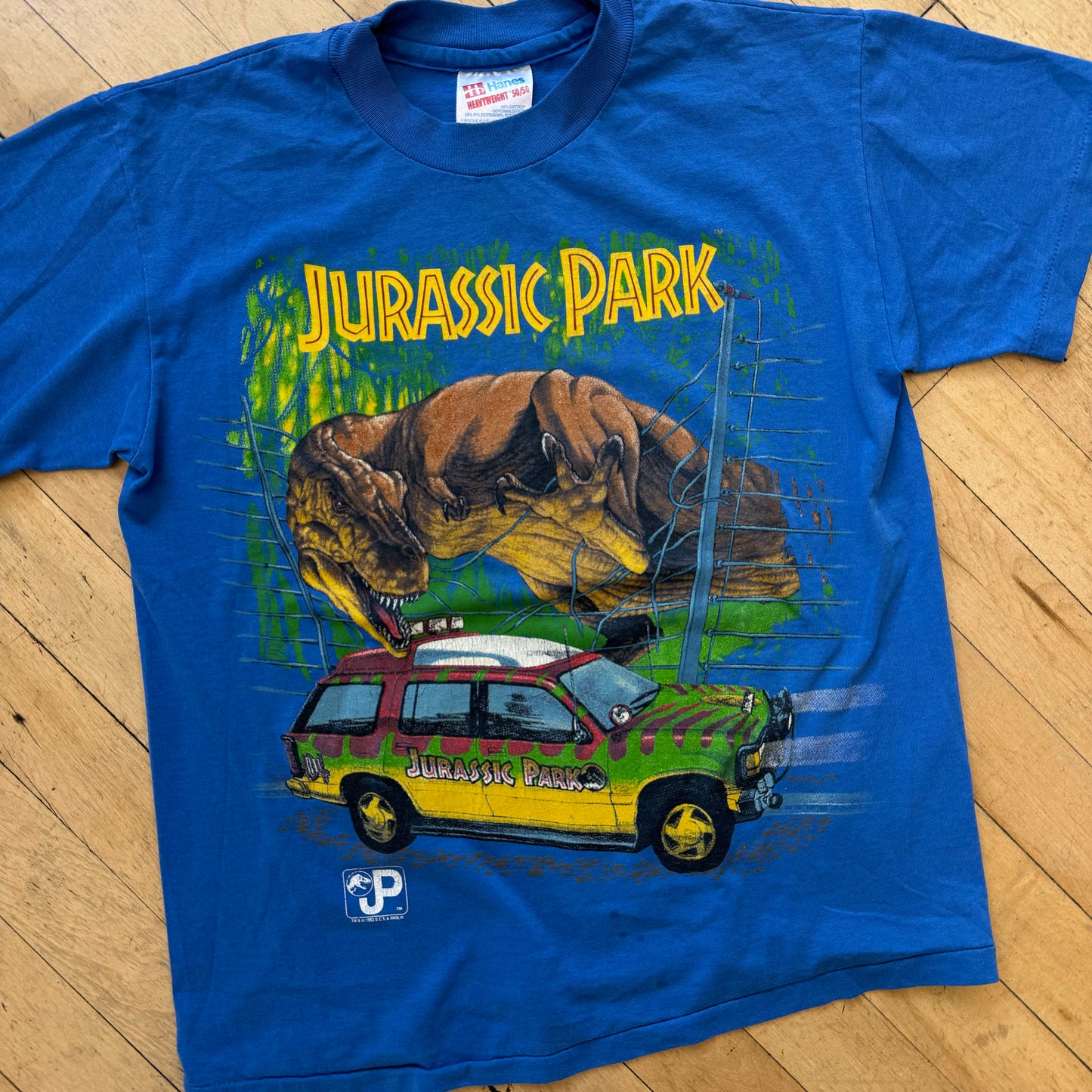 Vintage Jurassic Park T-shirt Sz YTH L