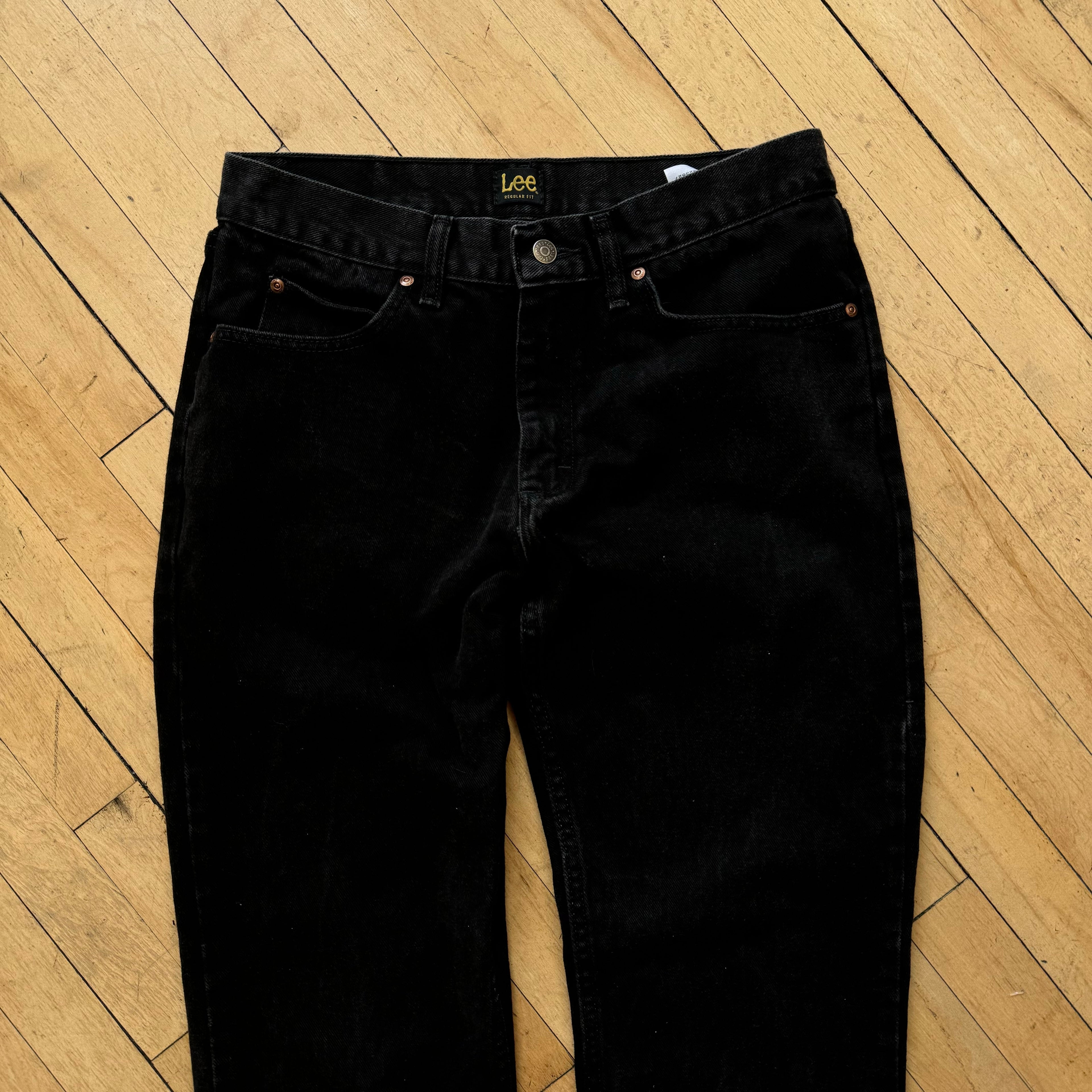 Black Lee Denim Jeans Sz 32x32