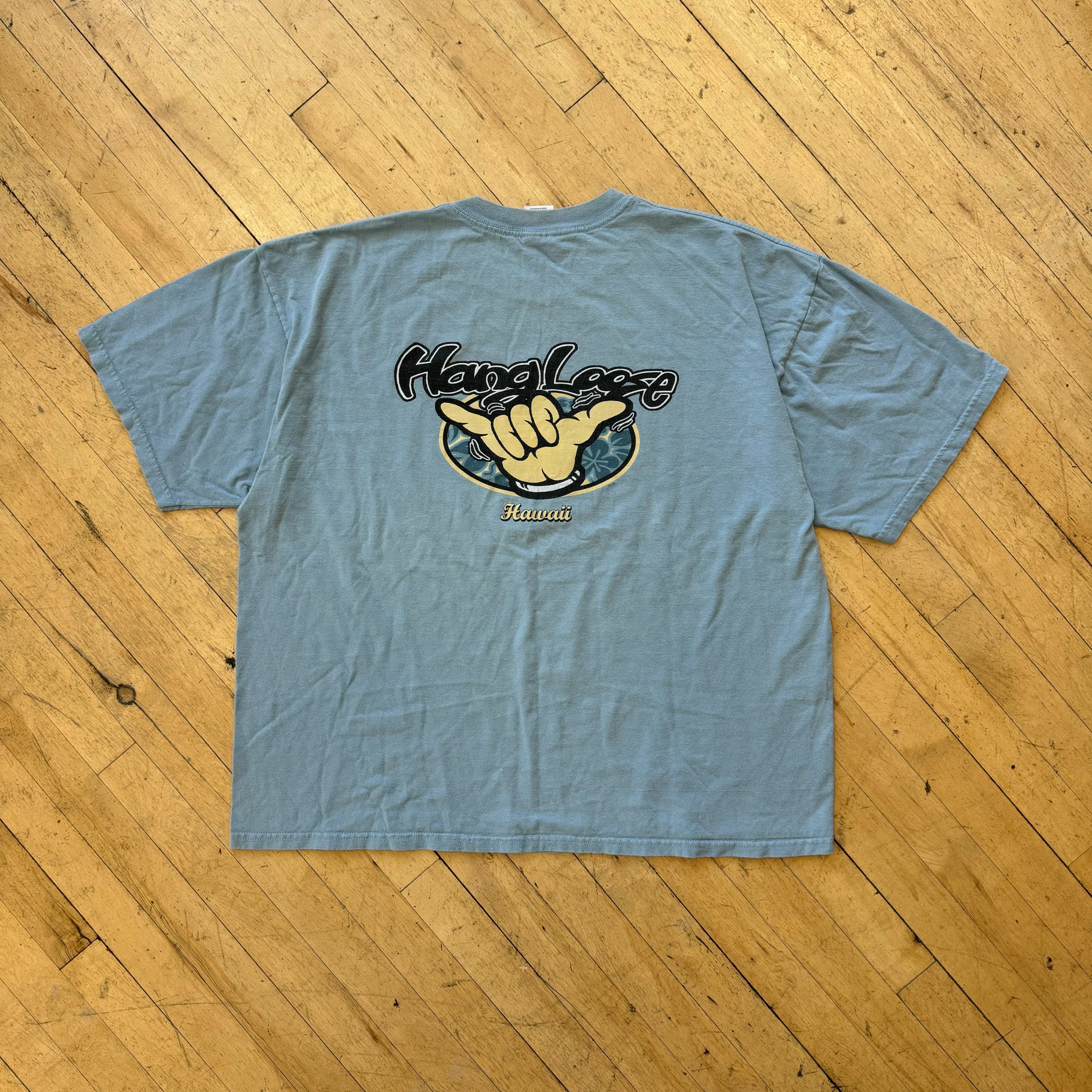 Vintage Hang loose surf T-shirt Sz XXL