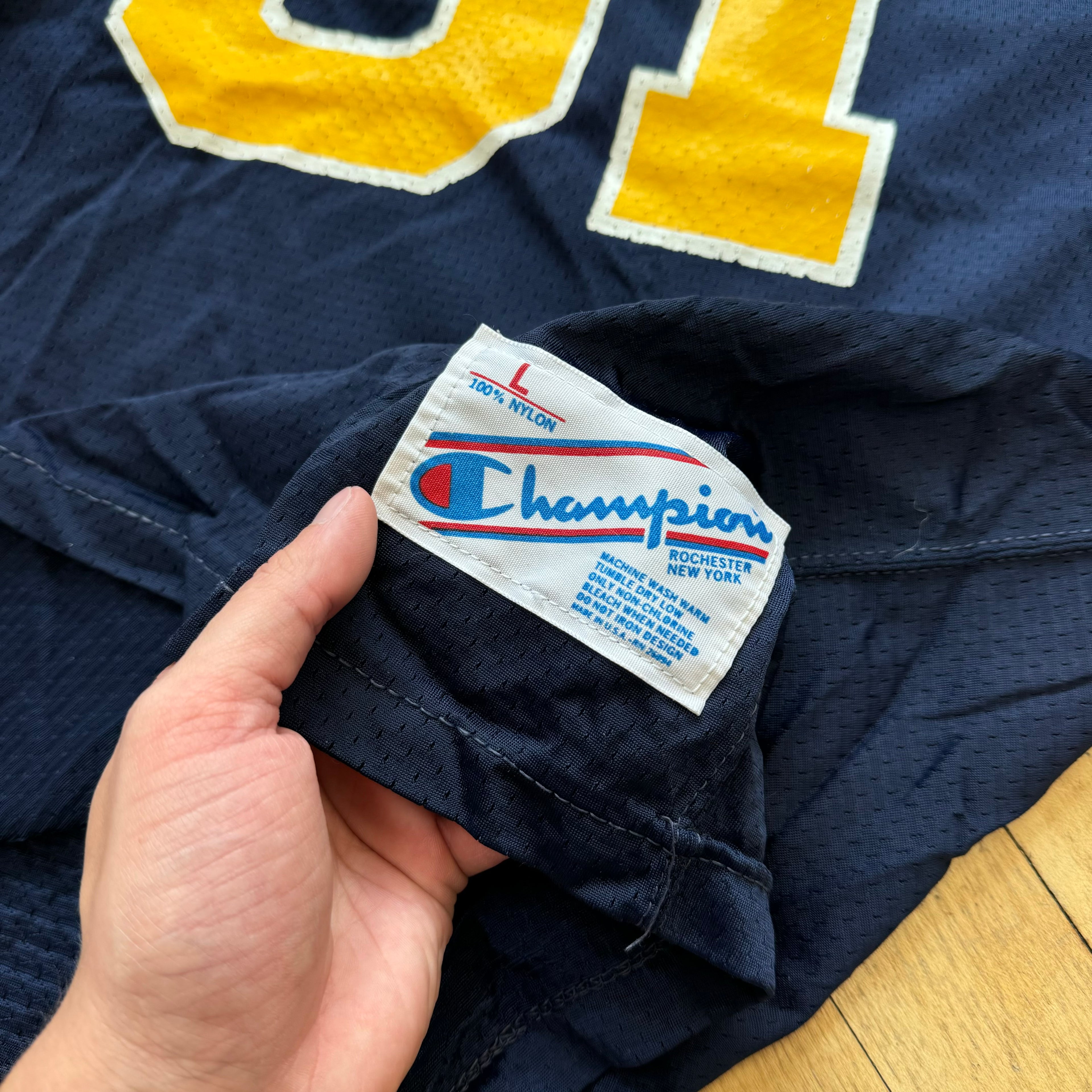 Vintage Champion Notre Dame football practice Jersey #81 Sz XL