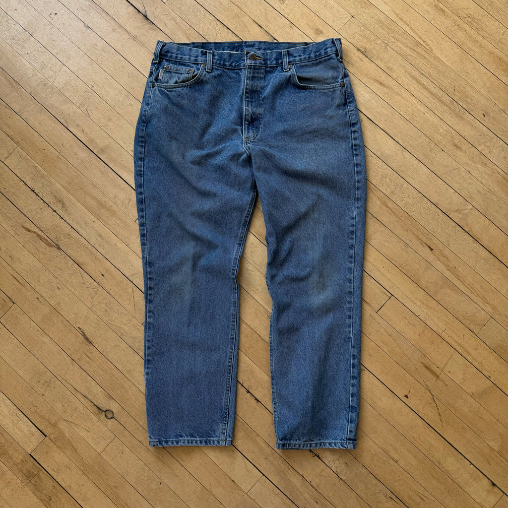 Vintage Carhartt Denim Jeans Sz 36x34