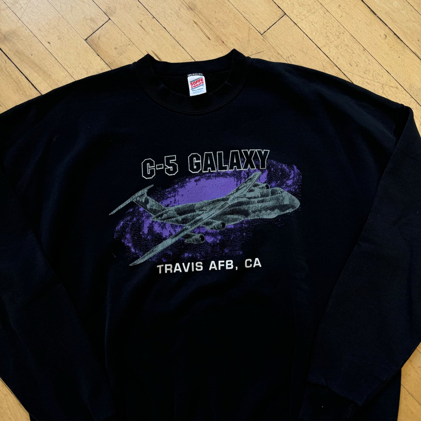 Vintage C-5 Galaxy Crewneck Sz L