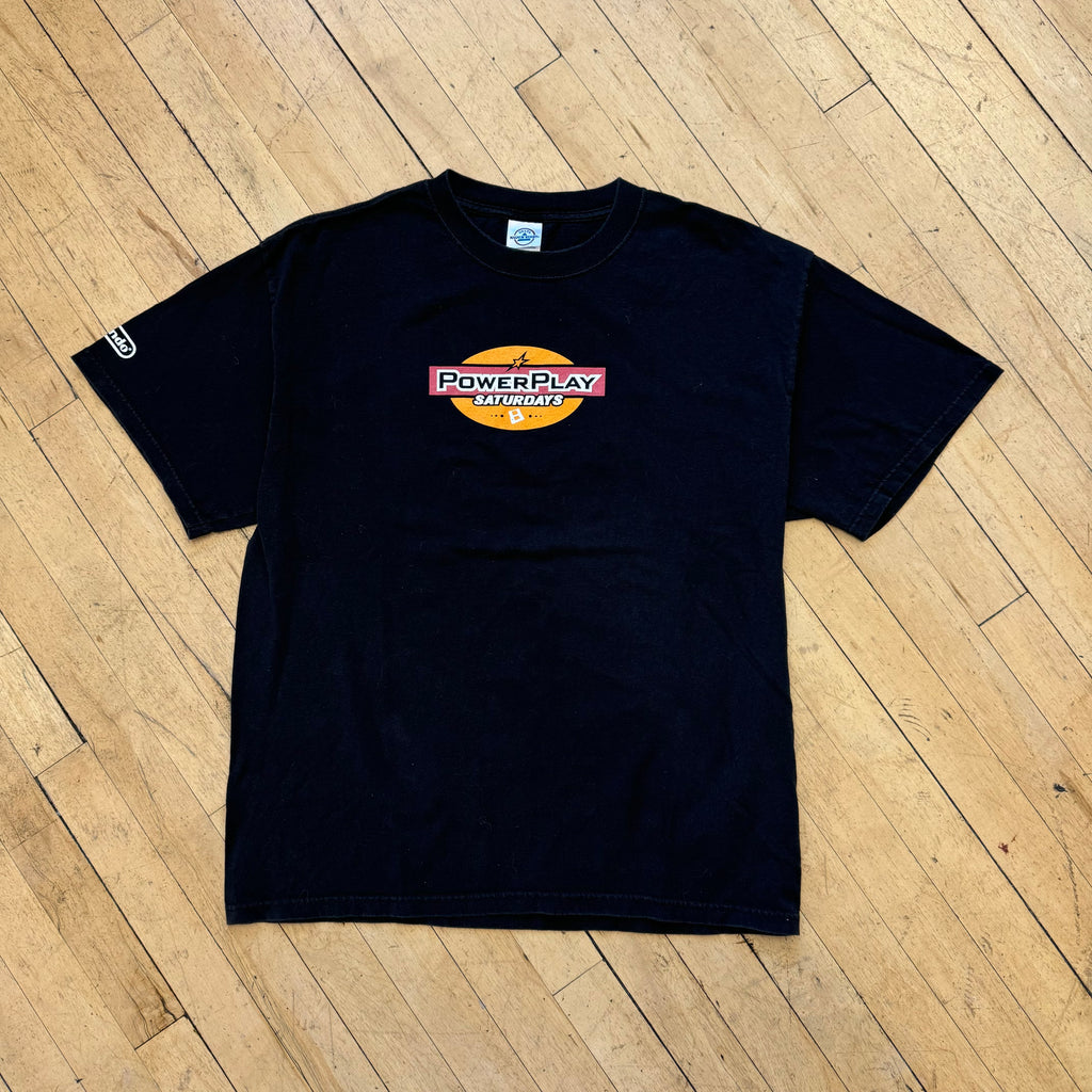 Vintage PowerPlay Saturdays Nintendo T-shirt Sz L