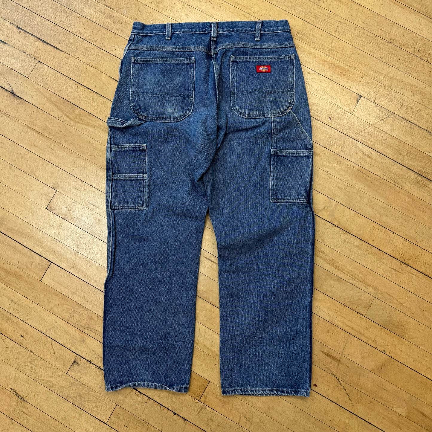 Vintage Dickies Double Knee Denim Jeans Sz 36x30