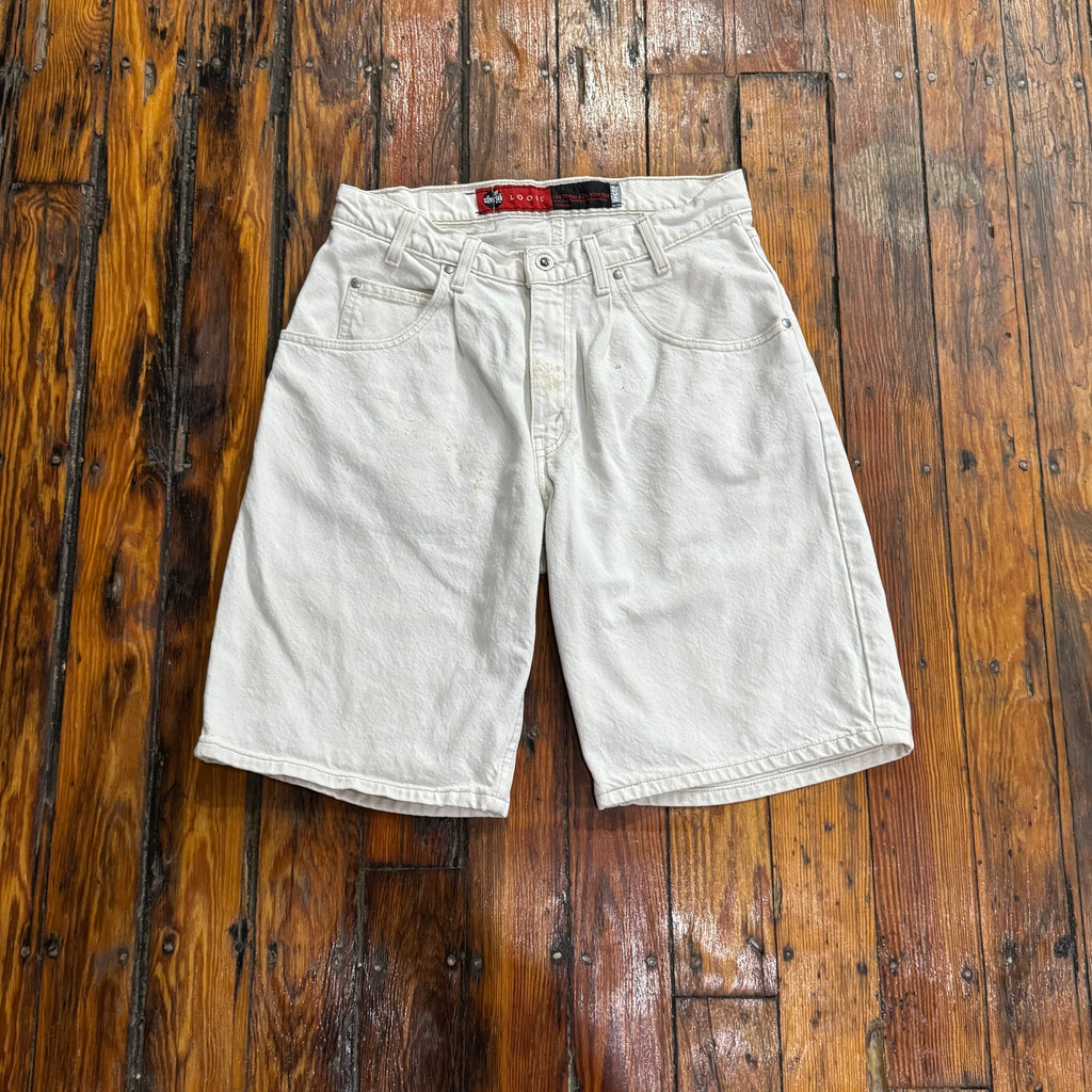 Vintage Loose Levi SilverTab Denim Jean Shorts Sz 32