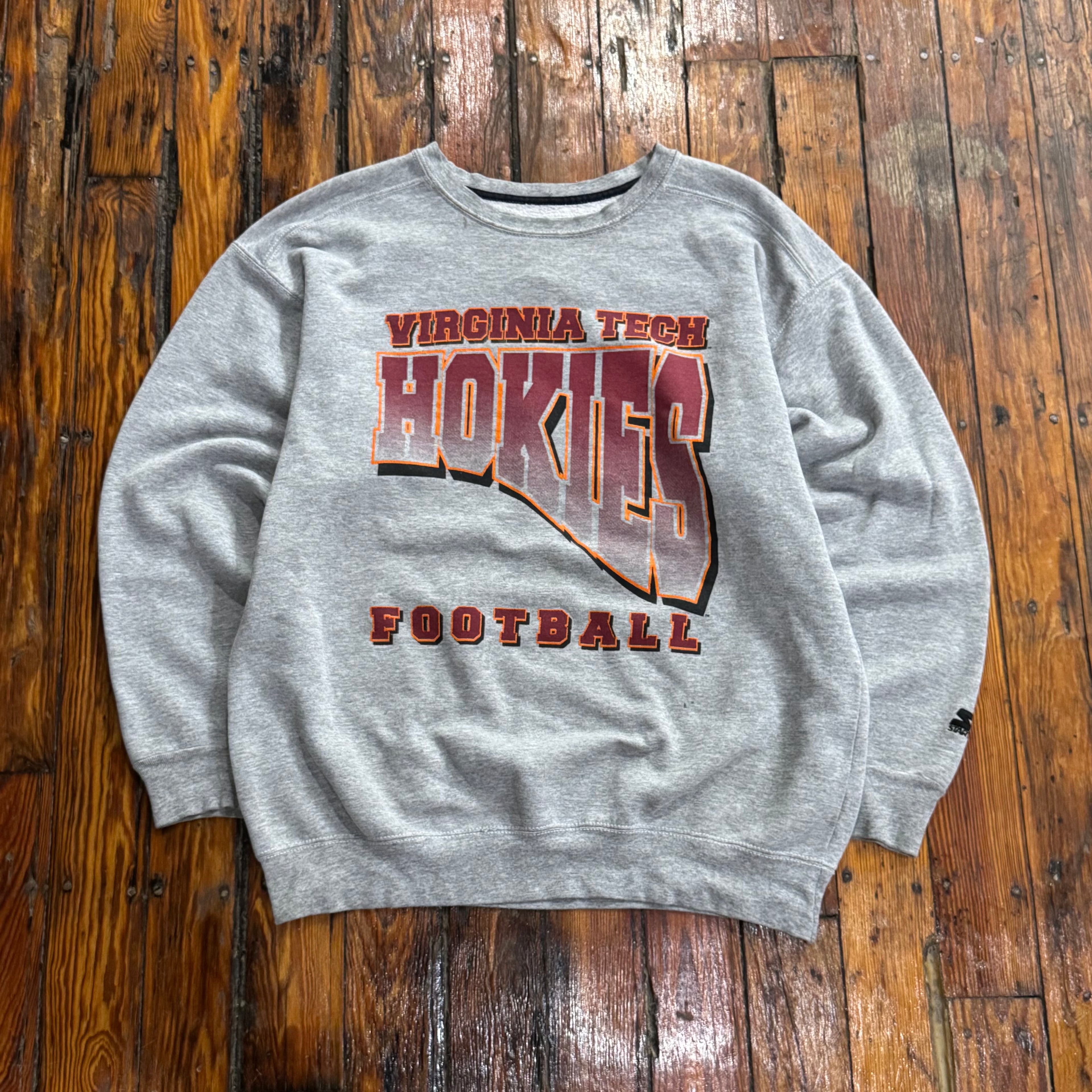 Vintage Virginia Tech Hokies Crewneck Sz XL