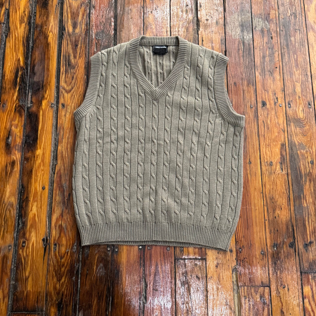 Vintage Christopher Rand Sweater Vest Sz L
