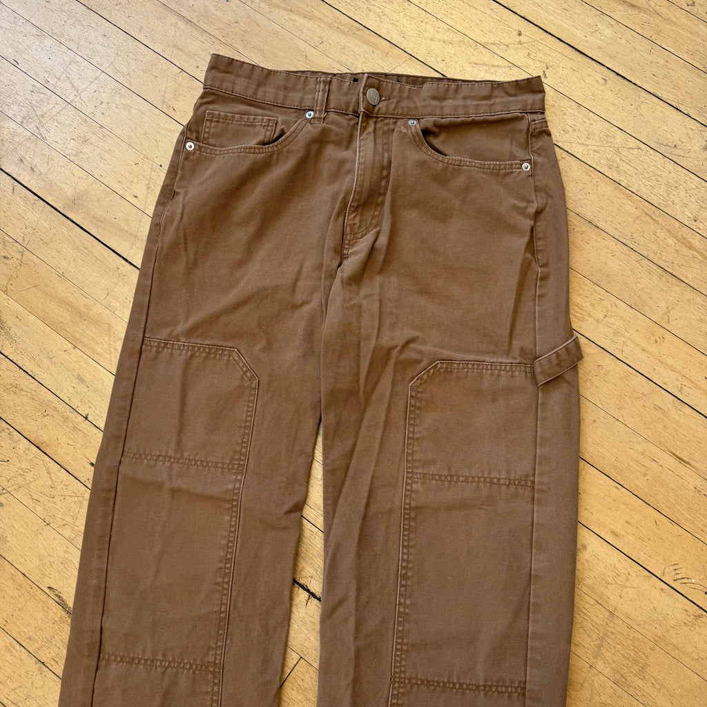 2000s Brown Double Knee Denim Jeans Sz 30x30