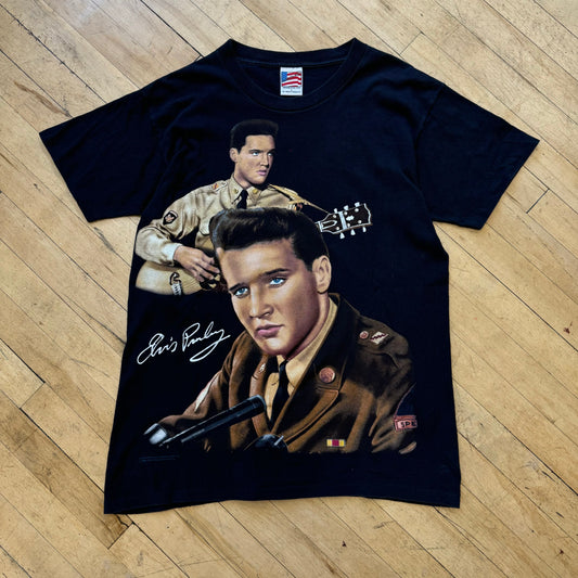 Vintage Elvis Presley Portrait T-shirt Sz L