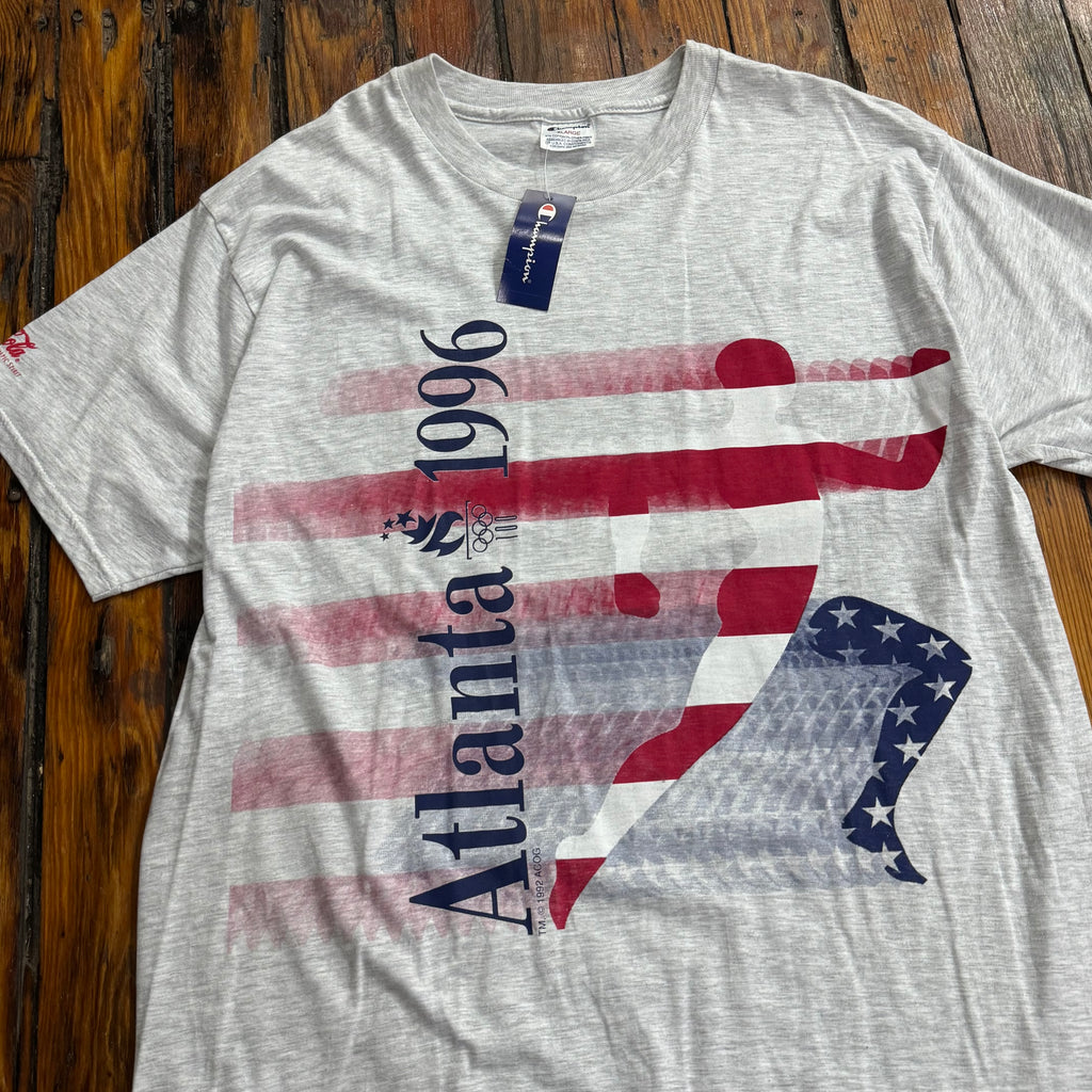 Vintage Atalanta Olympics T-shirt Sz XL (NEW)