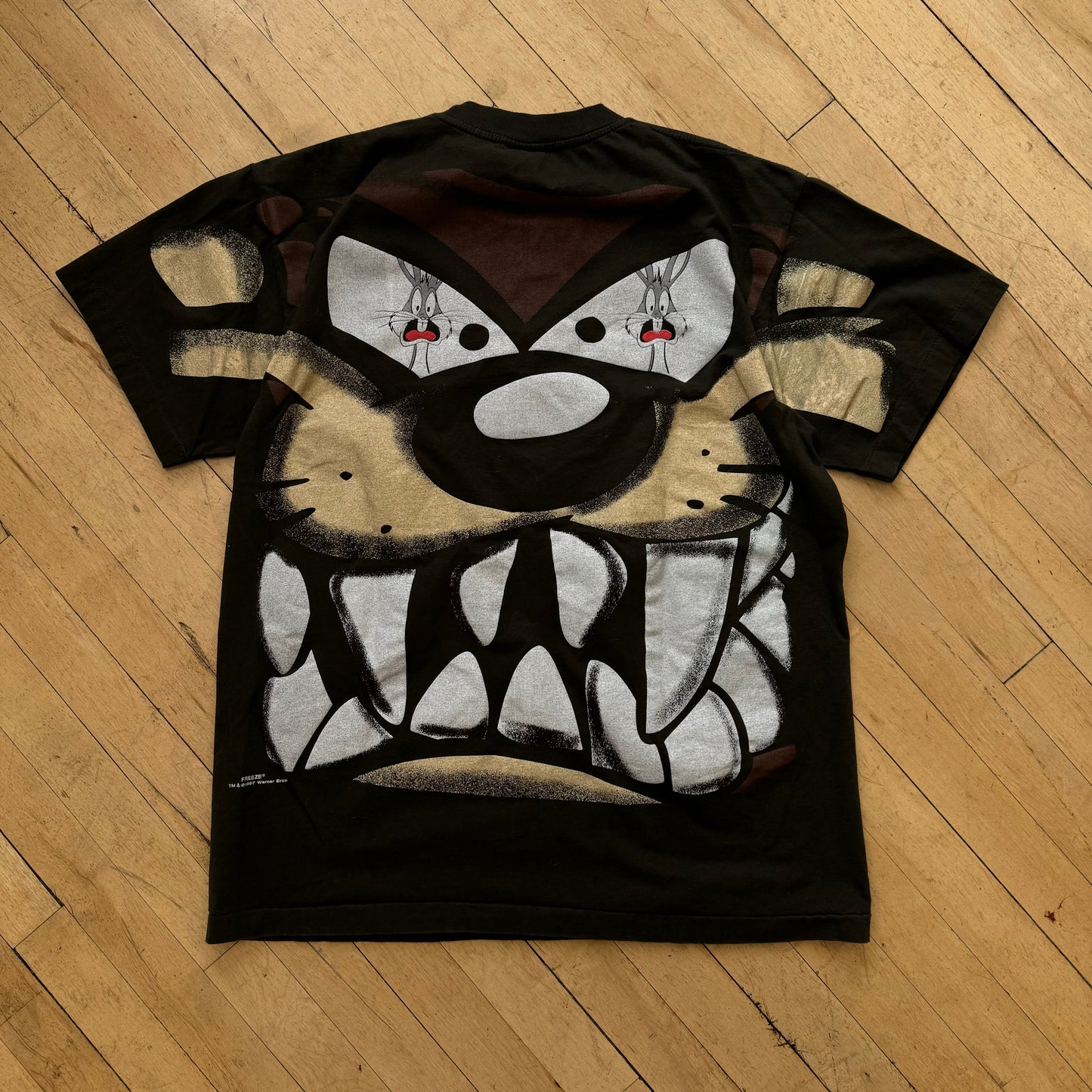 Bootleg Vintage Taz & Bugs Terror T-shirt Sz XL