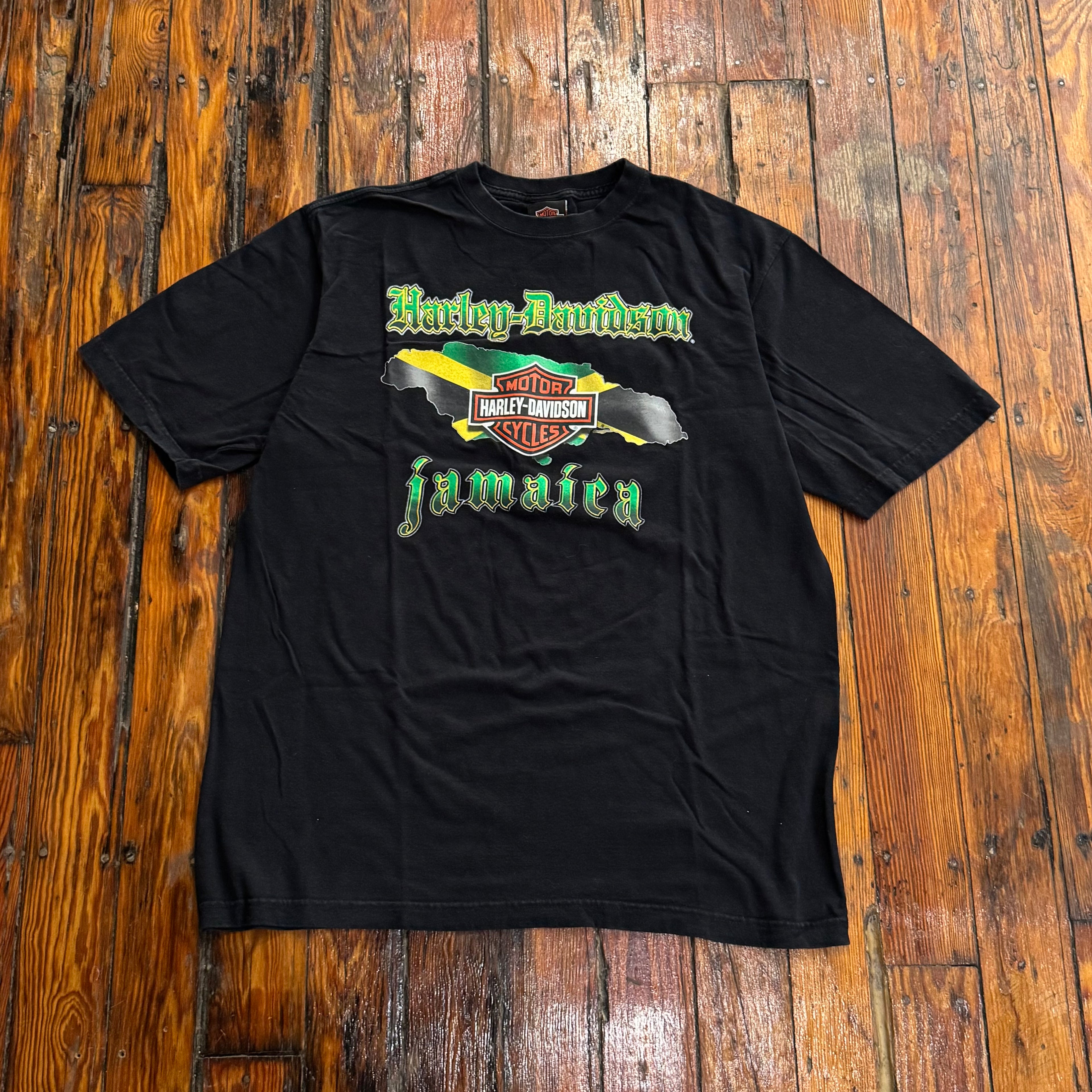 Vintage Jarley Davidson Jamaica T-shirt Sz XL
