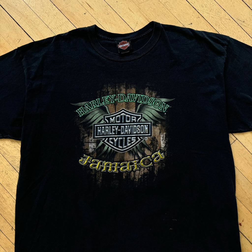 Vintage Harley Davidson Jamaica T-shirt Sz XXL