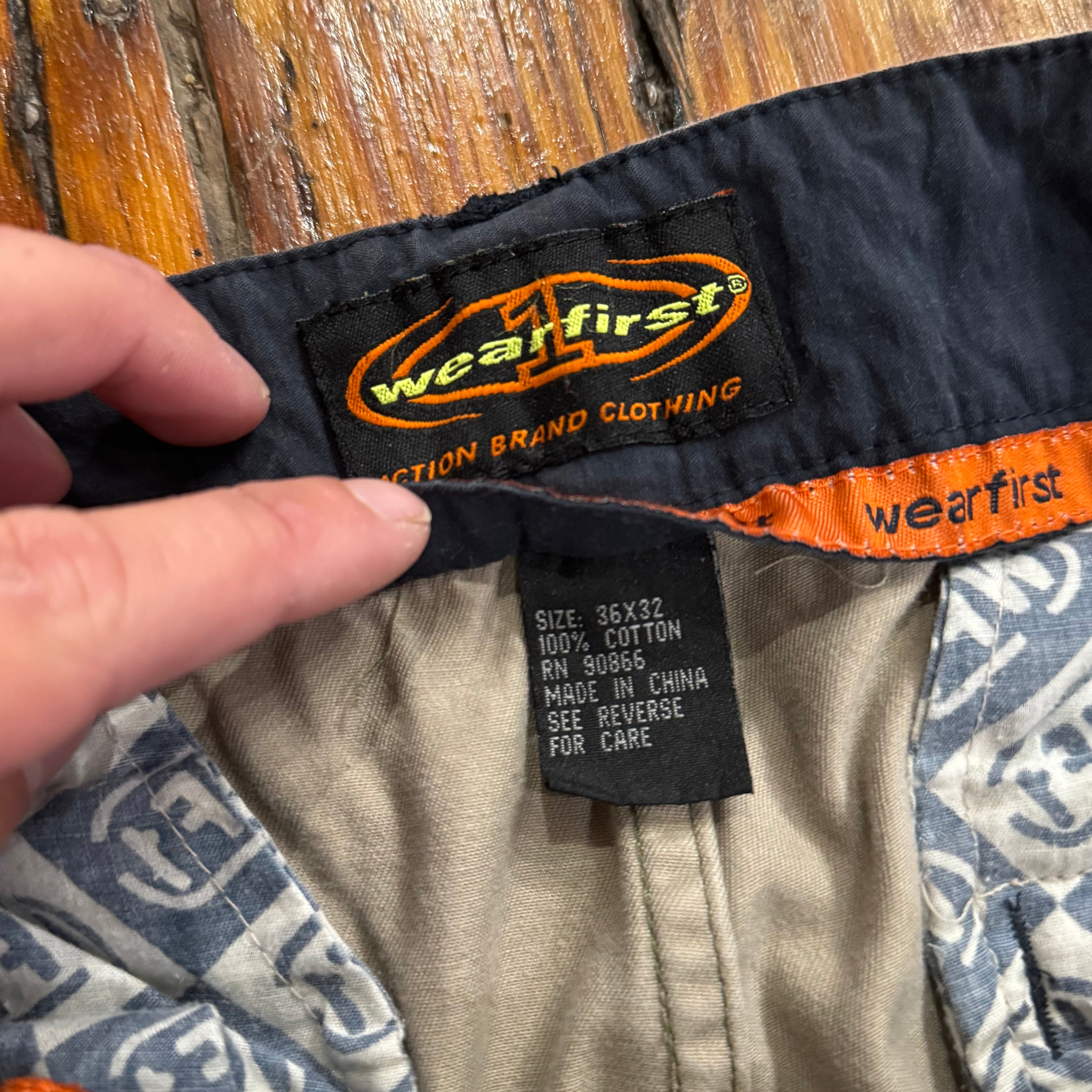 Y2K WearFirst Cargo Pants Sz 36x32
