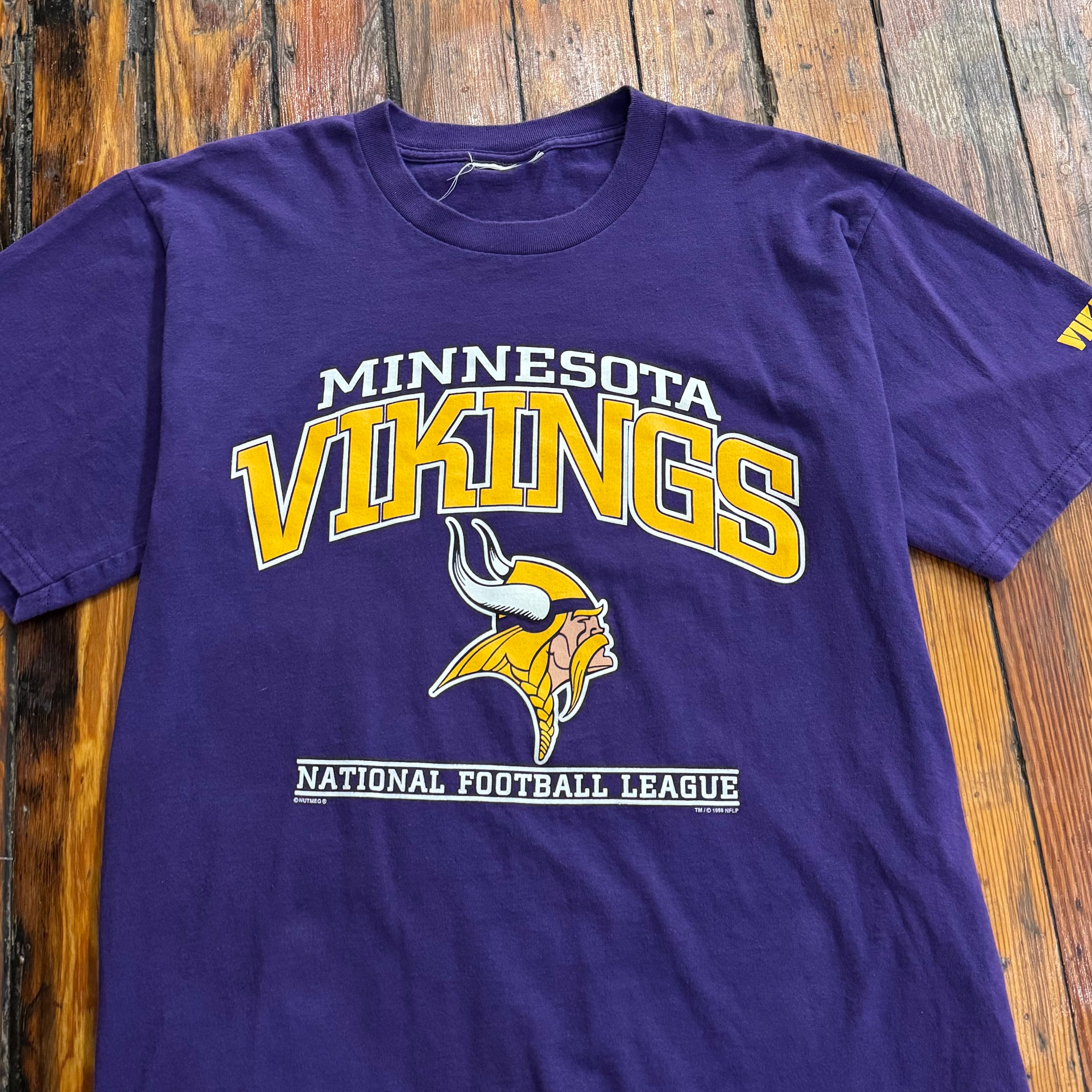Vintage NutMeg Minnesota Vikings T-shirt Sz XL