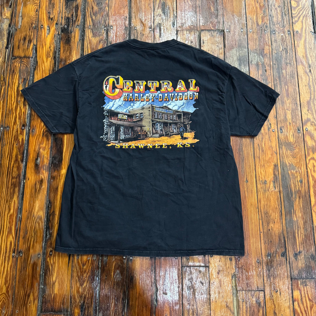 Y2K Harley Davidson Bikers Paradise T-shirt Sz XL