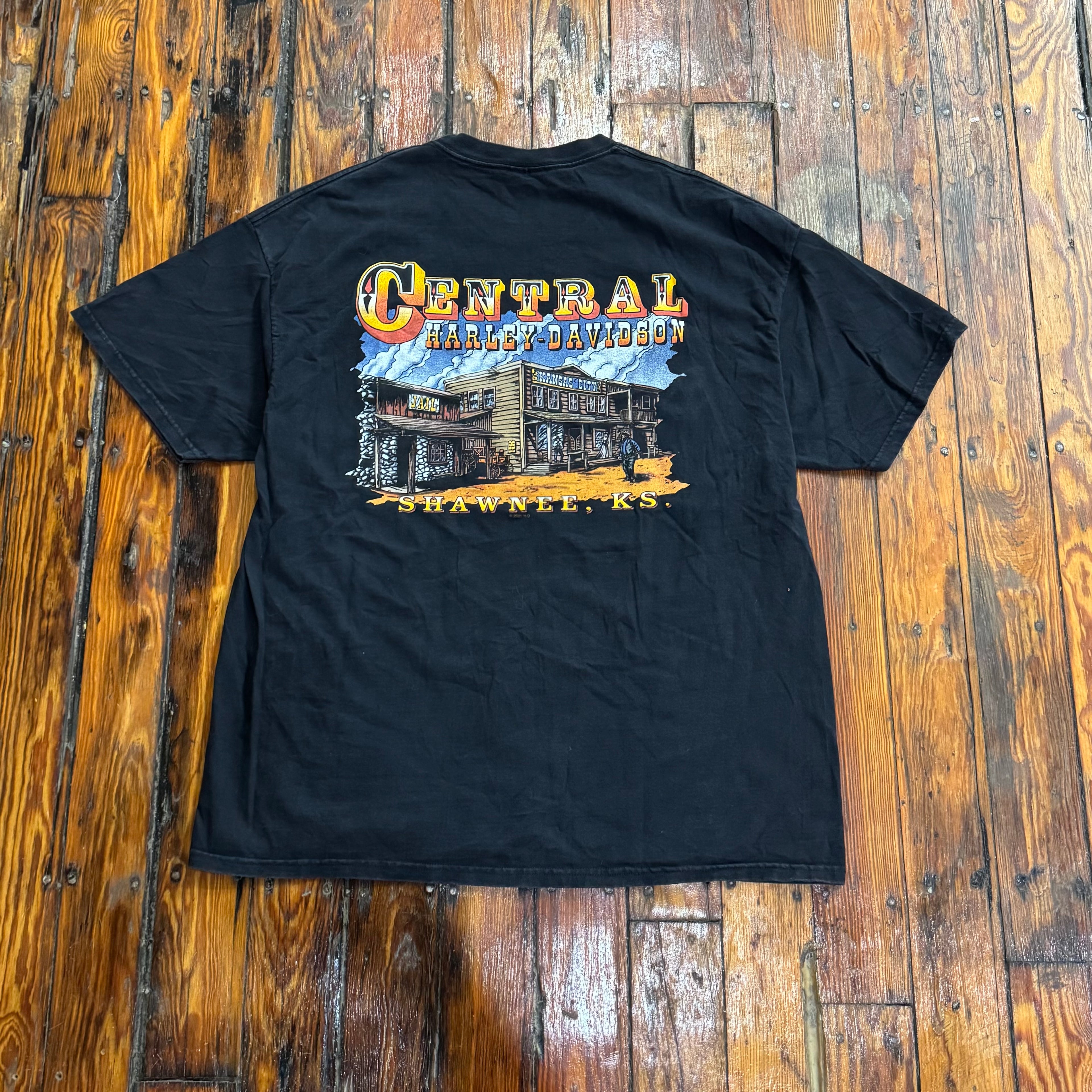 Y2K Harley Davidson Bikers Paradise T-shirt Sz XL