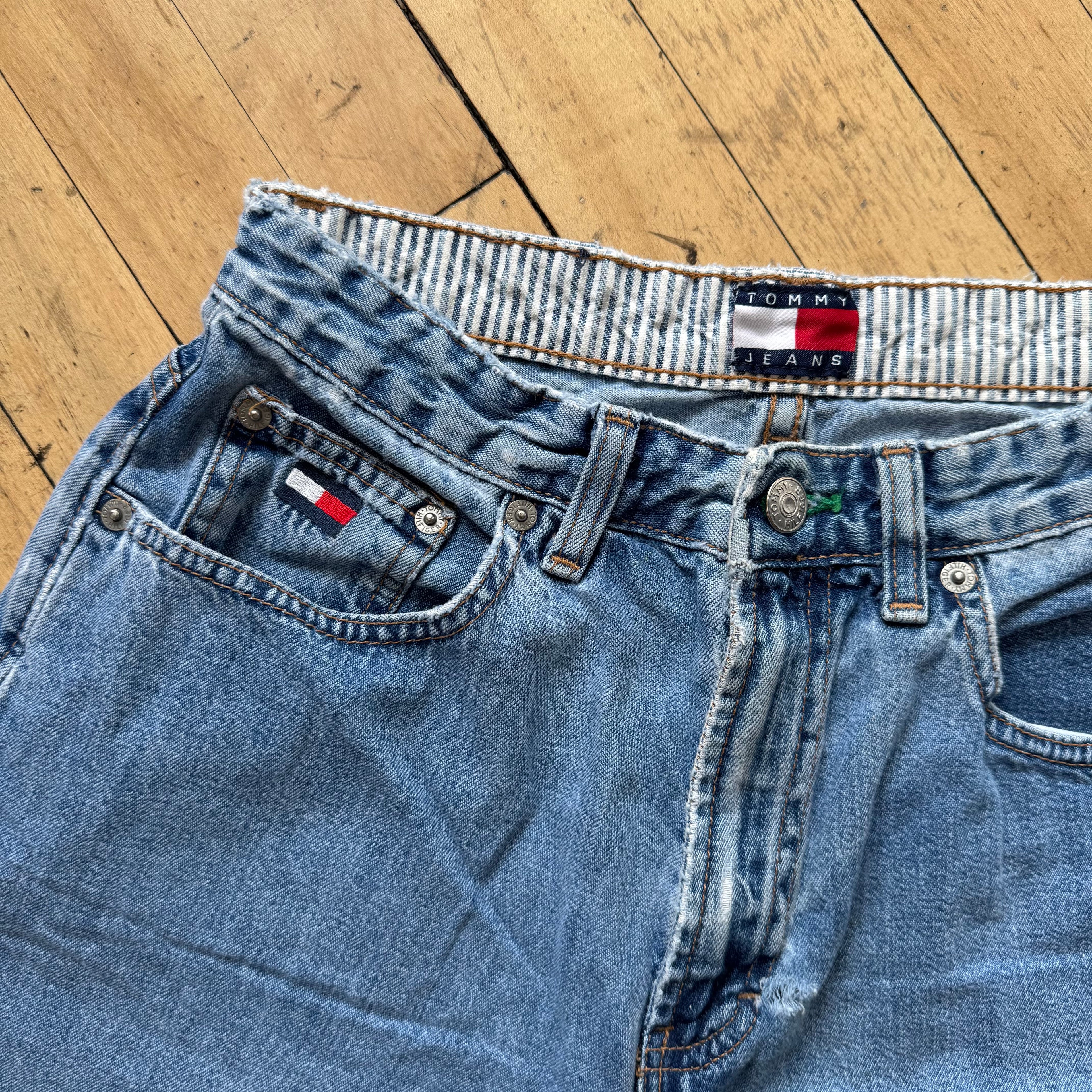 Vintage Women’s Tommy Hilfiger Denim Jean Shorts Sz 8