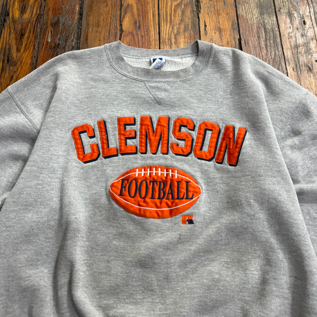 Vintage Clemson Russell Crewneck Sz M