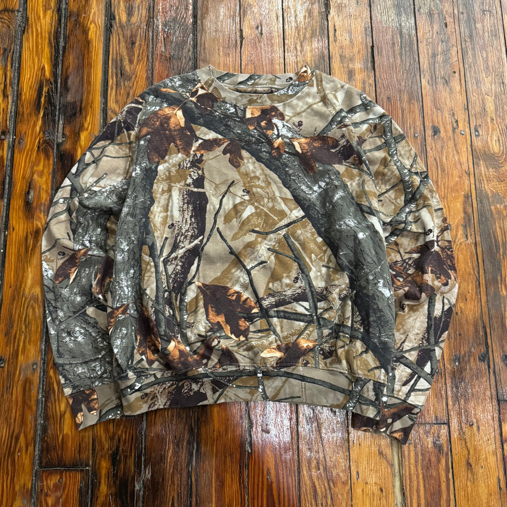00s Camo Crewneck Sz M