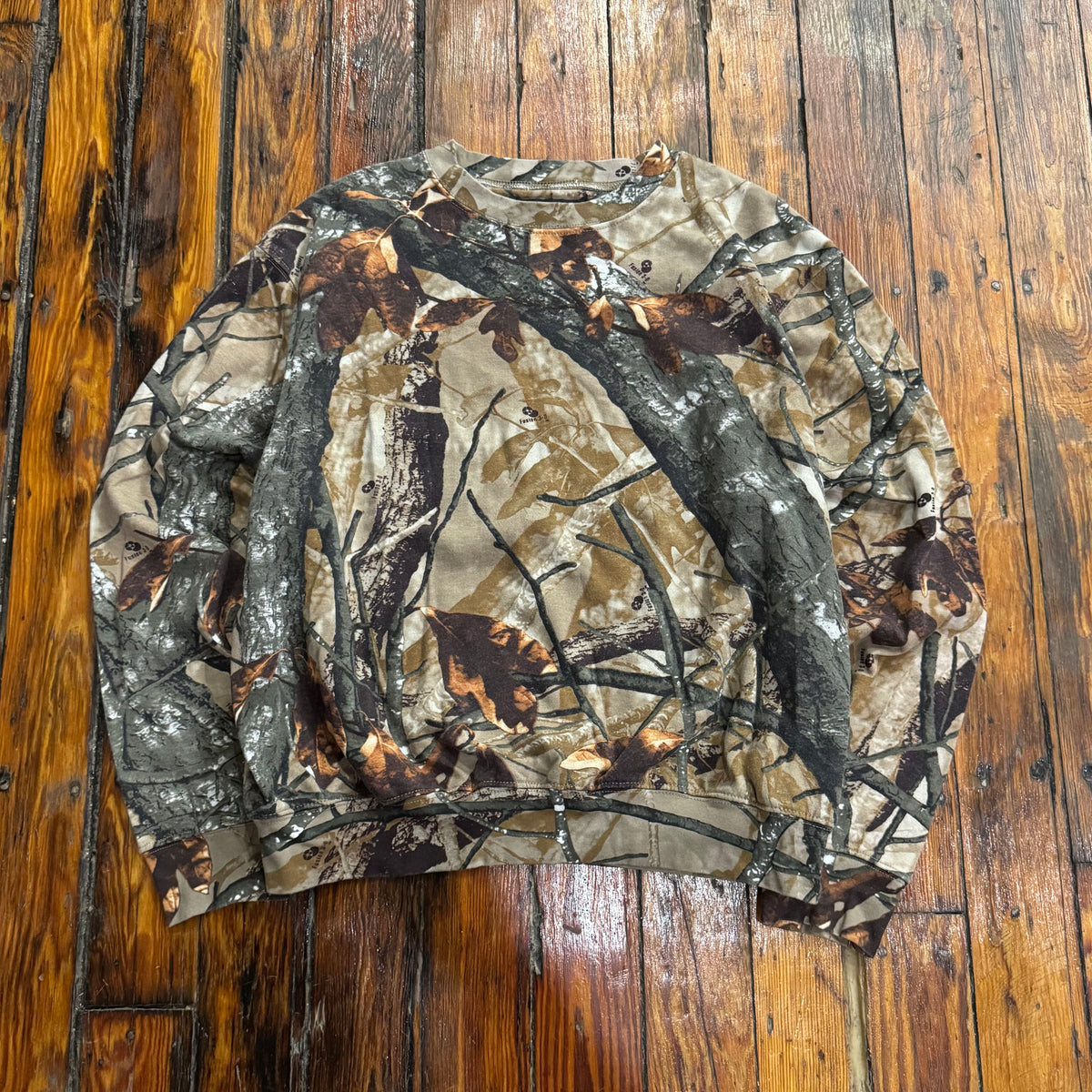 00s Camo Crewneck Sz M