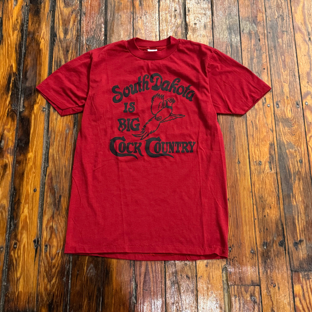 Vintage South Dakota Is Big Cock Country T-shirt Sz M