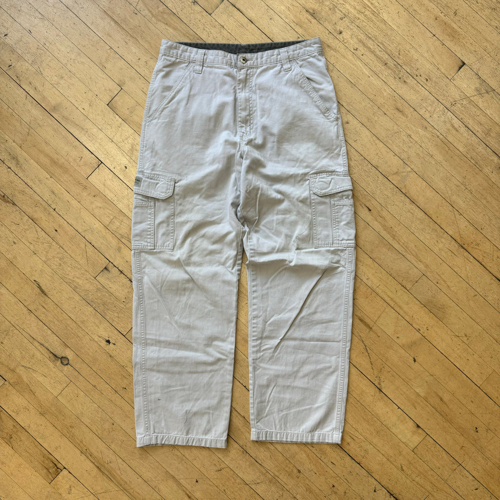 Vintage Wrangler Cargo Khaki Pants Sz 36 x 32