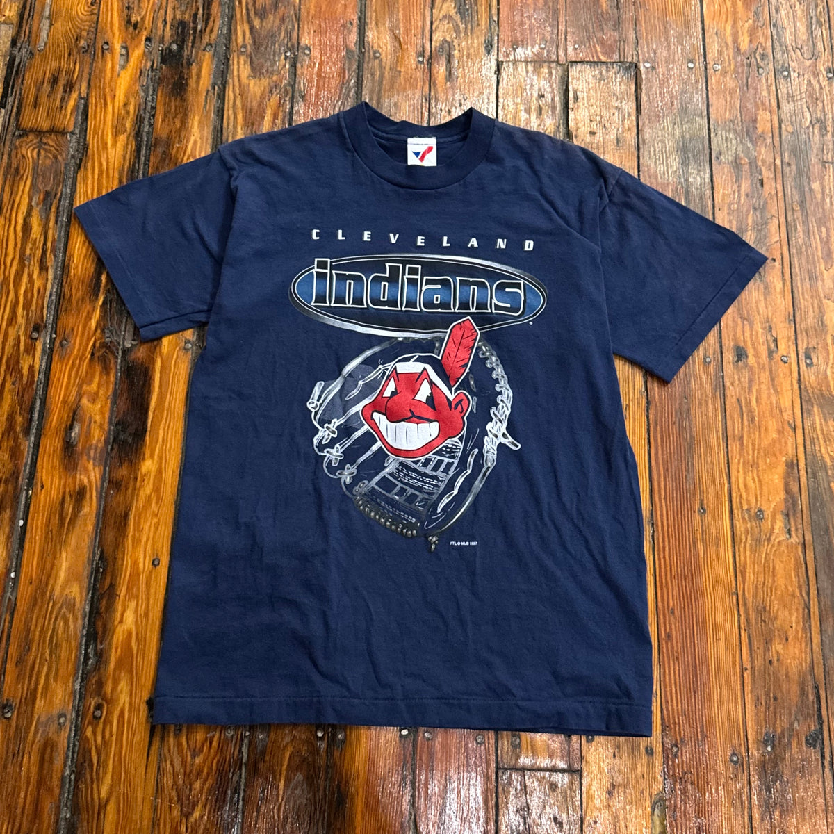 Vintage Cleveland Indians T-shirt Sz L