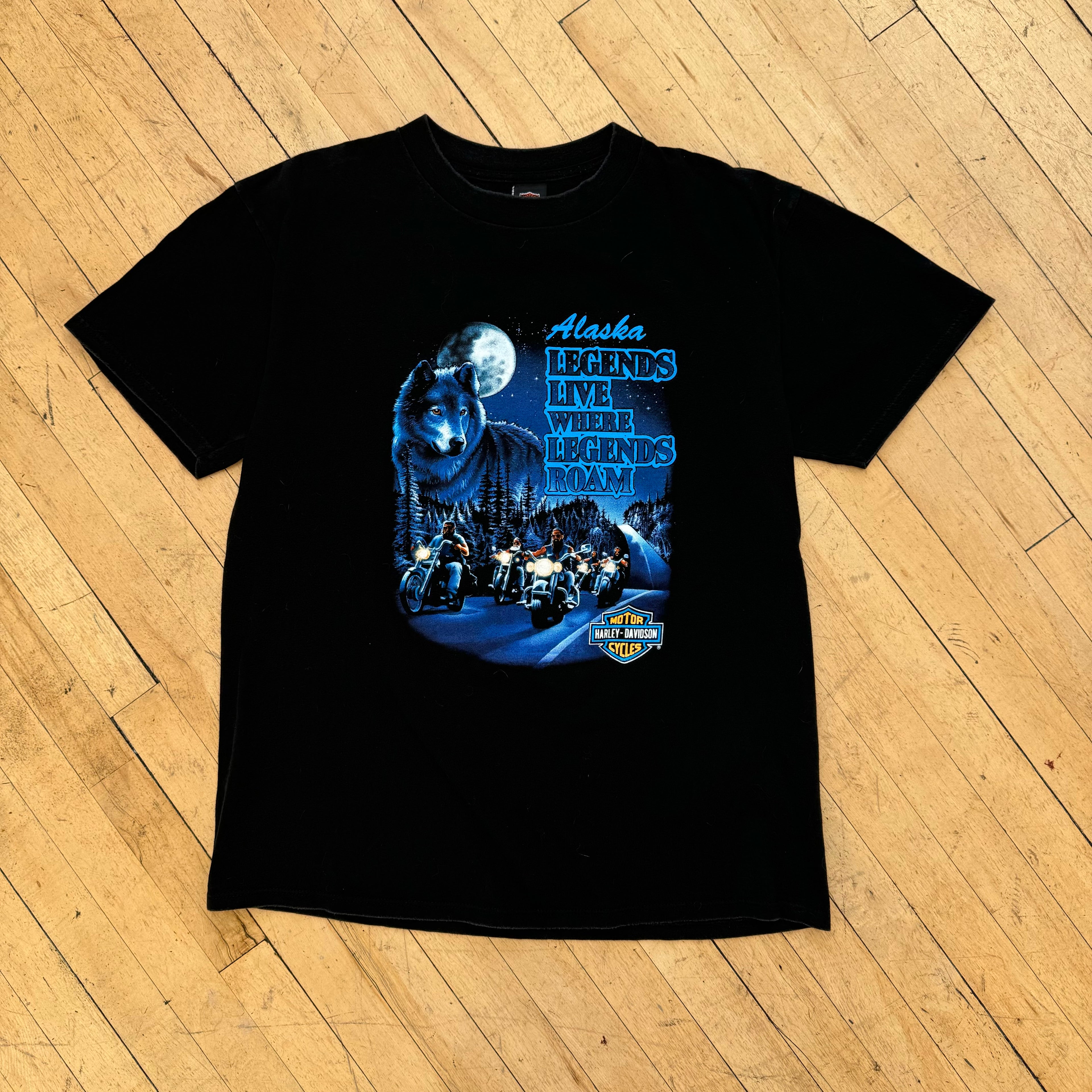 Vintage Harley Davidson Legends Live Legends Roam T-shirt Sz XL