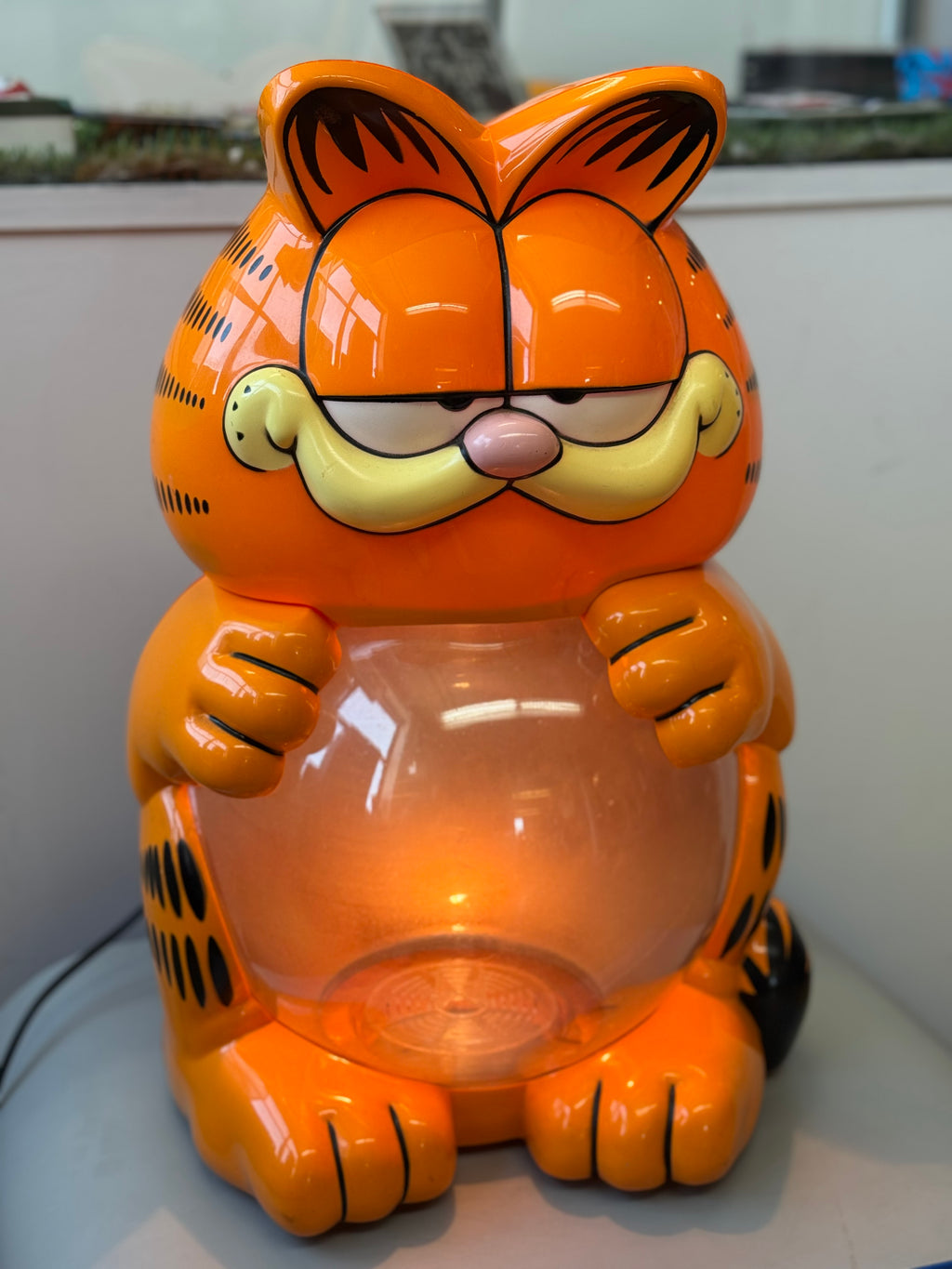 Vintage 1978 Garfield FishTank With Light