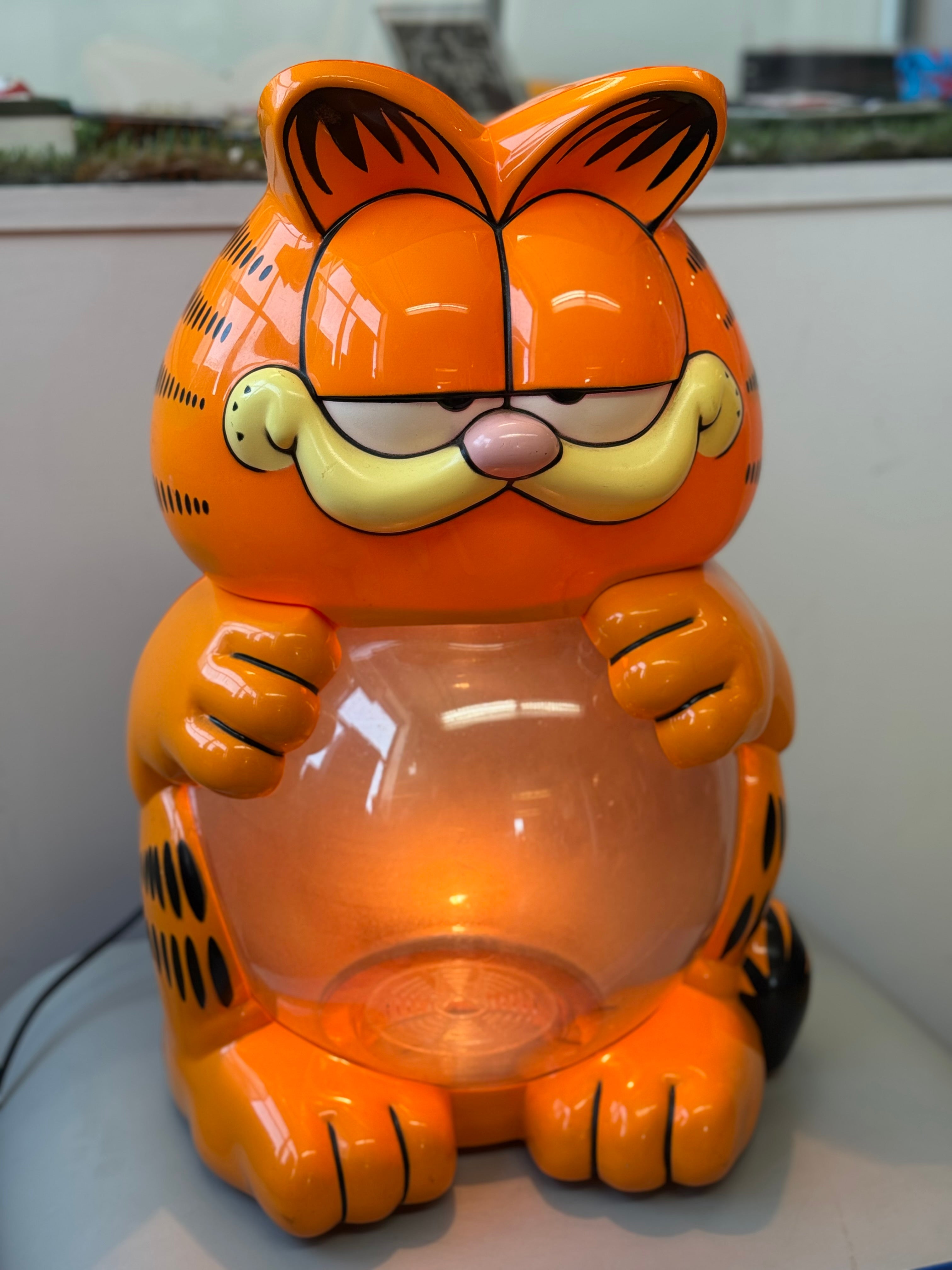 Vintage 1978 Garfield FishTank With Light