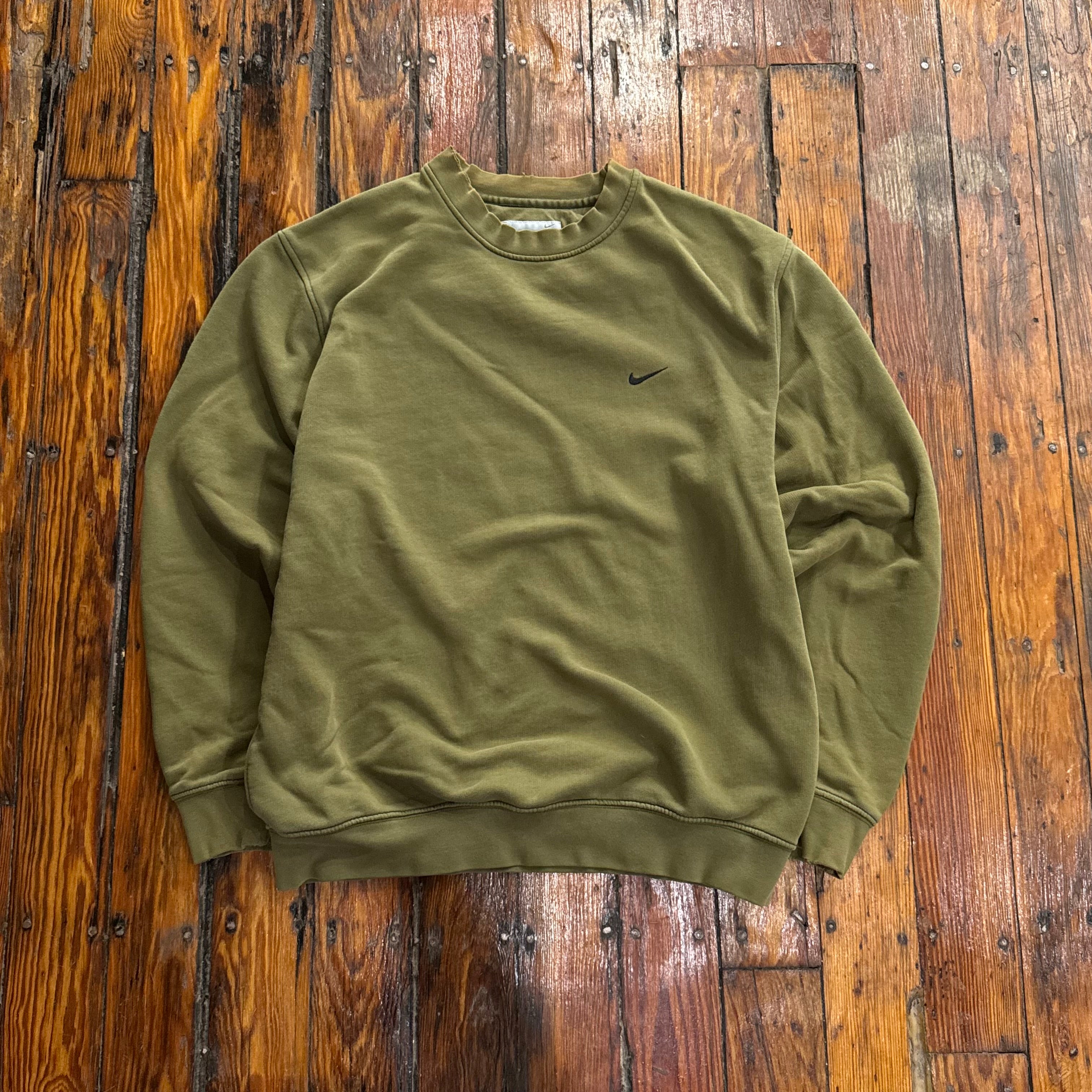 Vintage Nike Simple swoosh CrewNeck Sz M