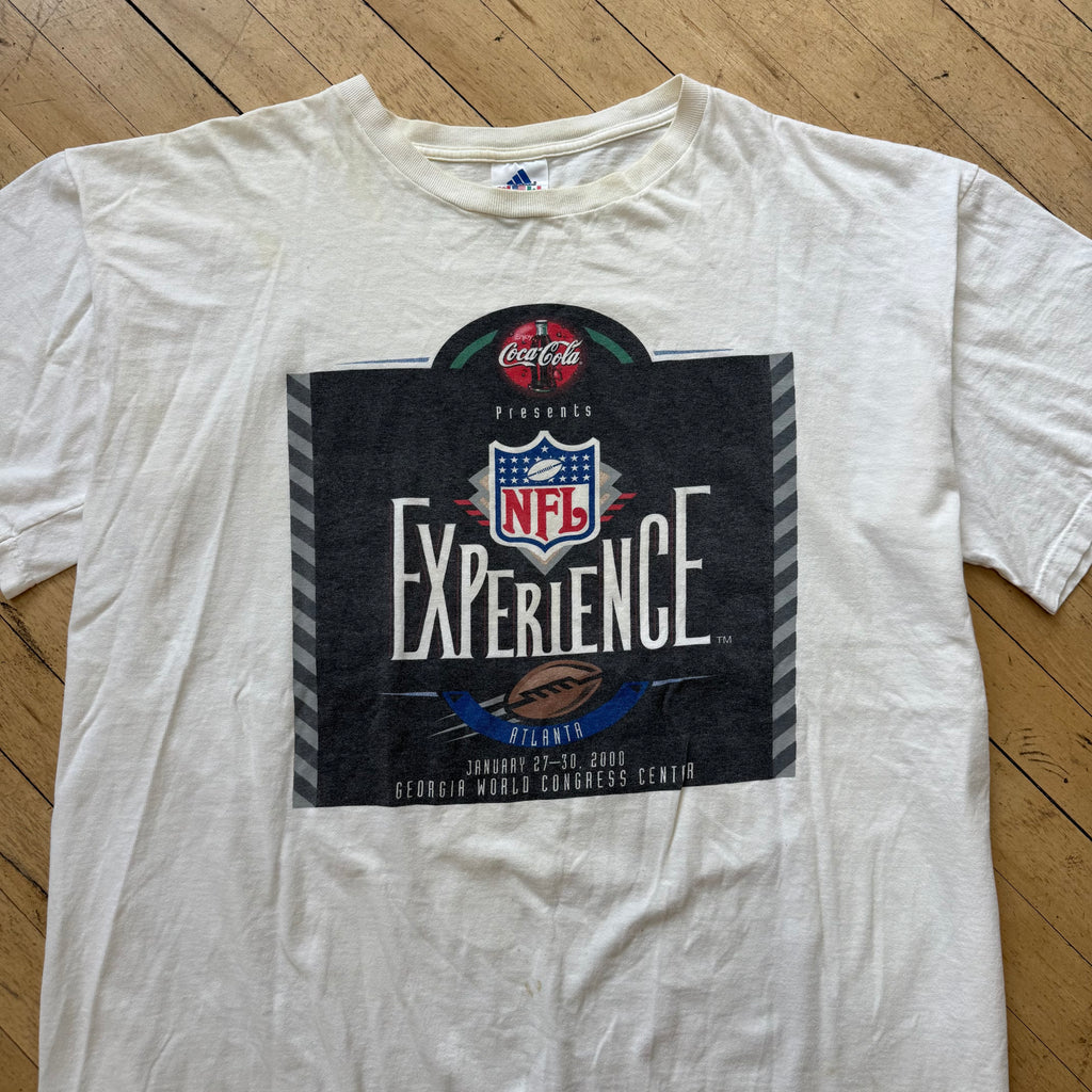 Vintage Adidas NFL Experience CocaCola T-shirt Sz XL