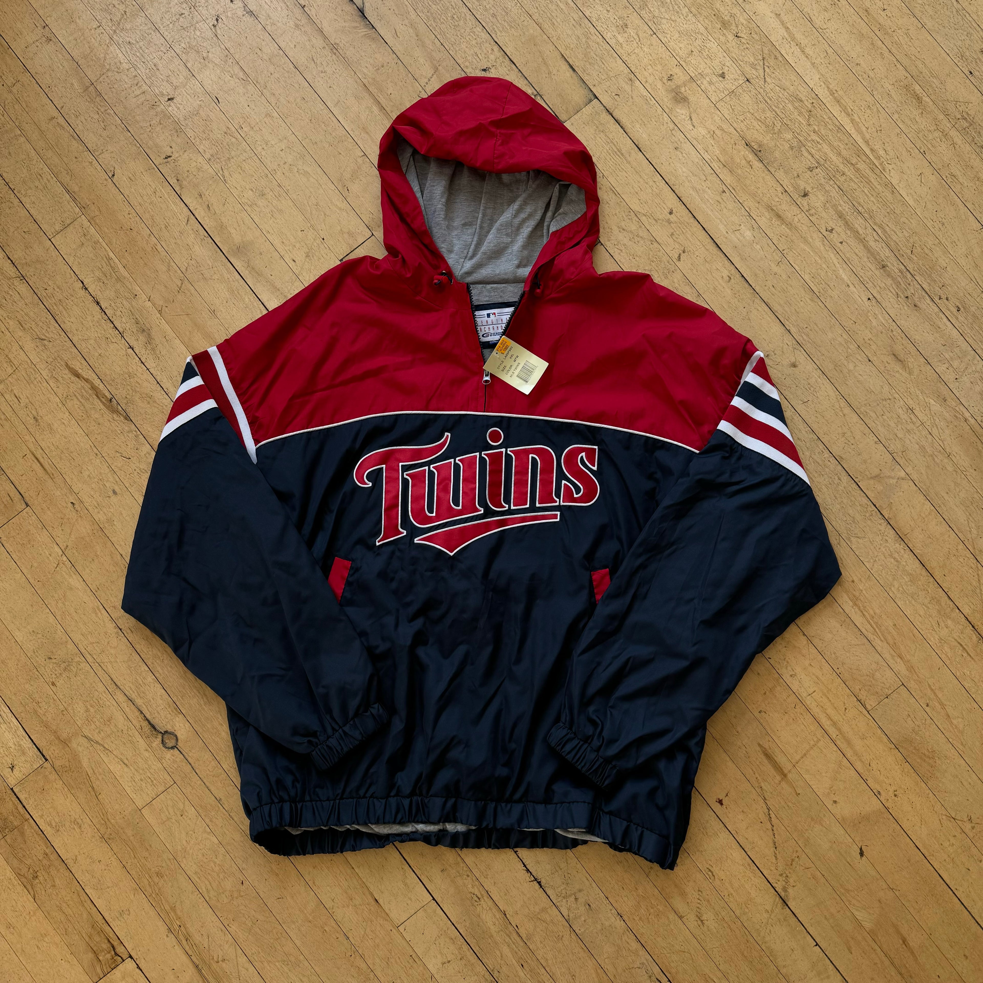 Vintage Minnesota Twins Baseball Club Jacket Sz XXL