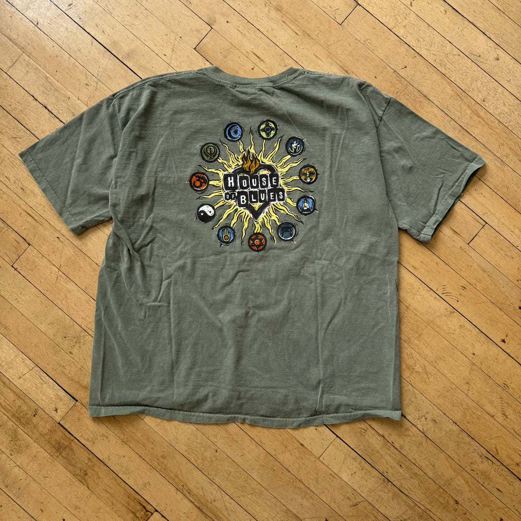 Vintage House Of Blues Vegas T-shirt Sz XL