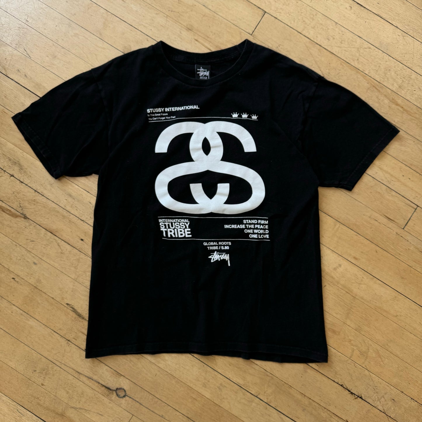 Y2K Stussy International T-shirt Sz M