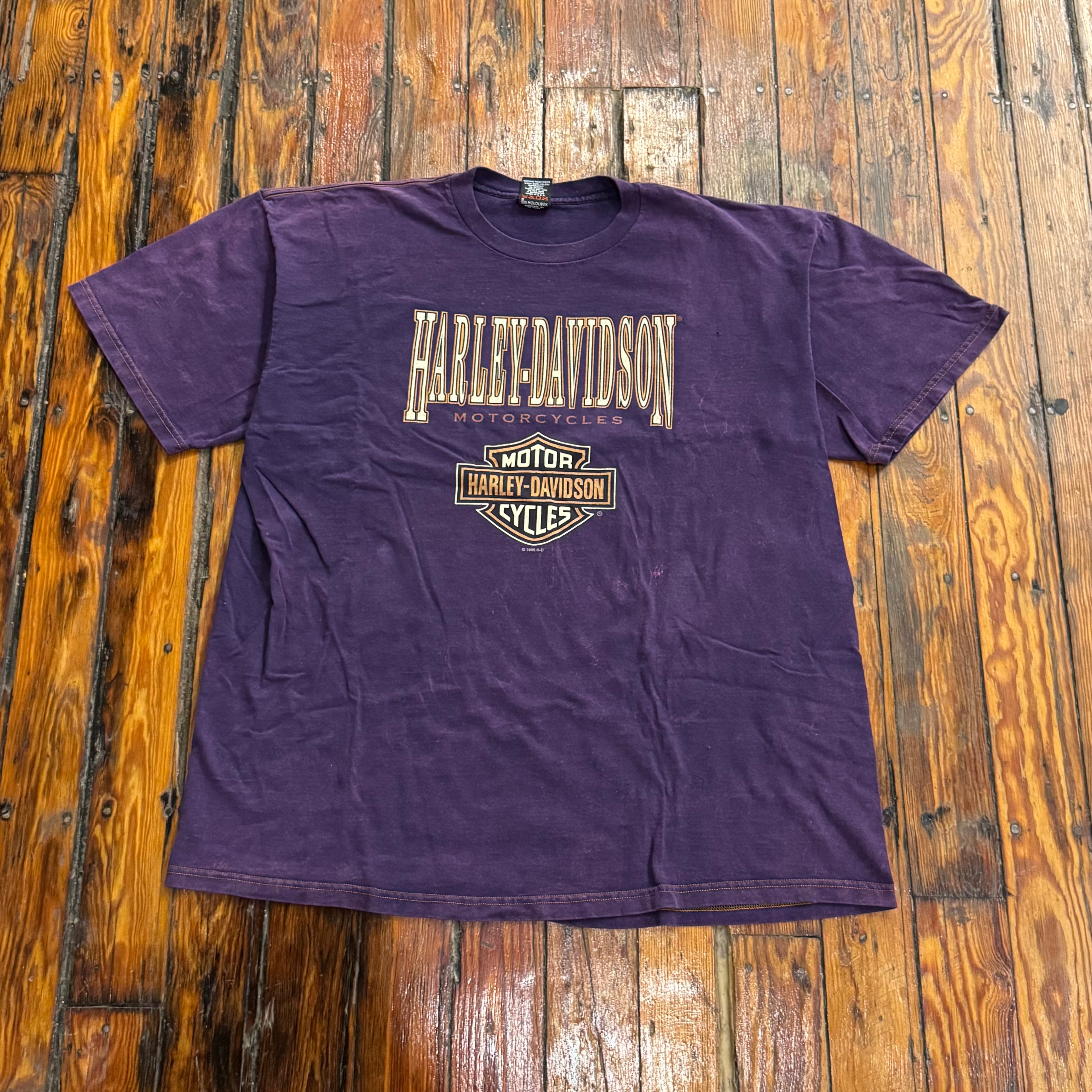 Vintage Harley Davidson J & L Sioux Falls T-shirt Sz XL