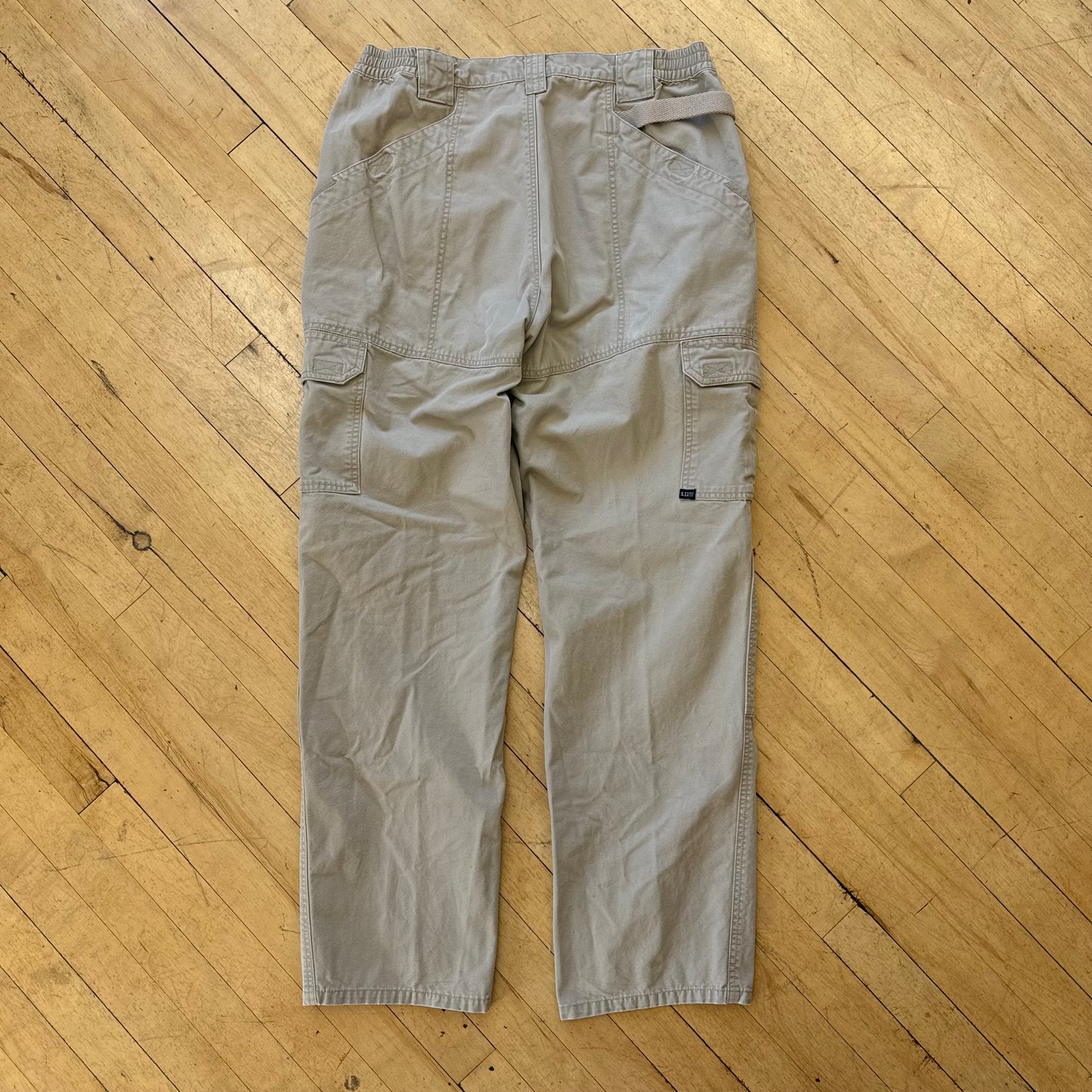 Y2K Tactical 511 Cargo Khaki Pants Sz 36x32